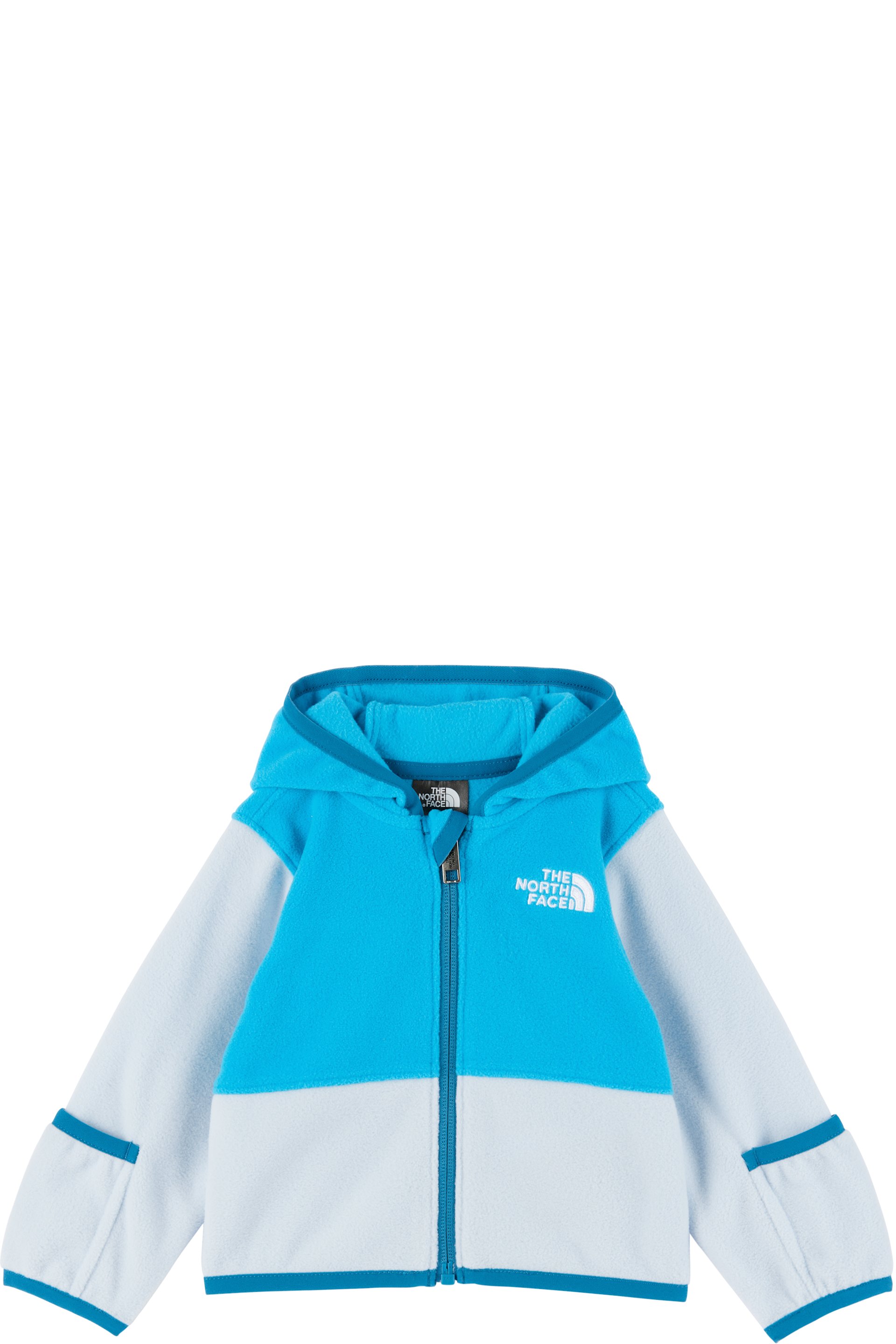 The North Face Kids - Baby Blue Glacier Full-Zip Hoodie