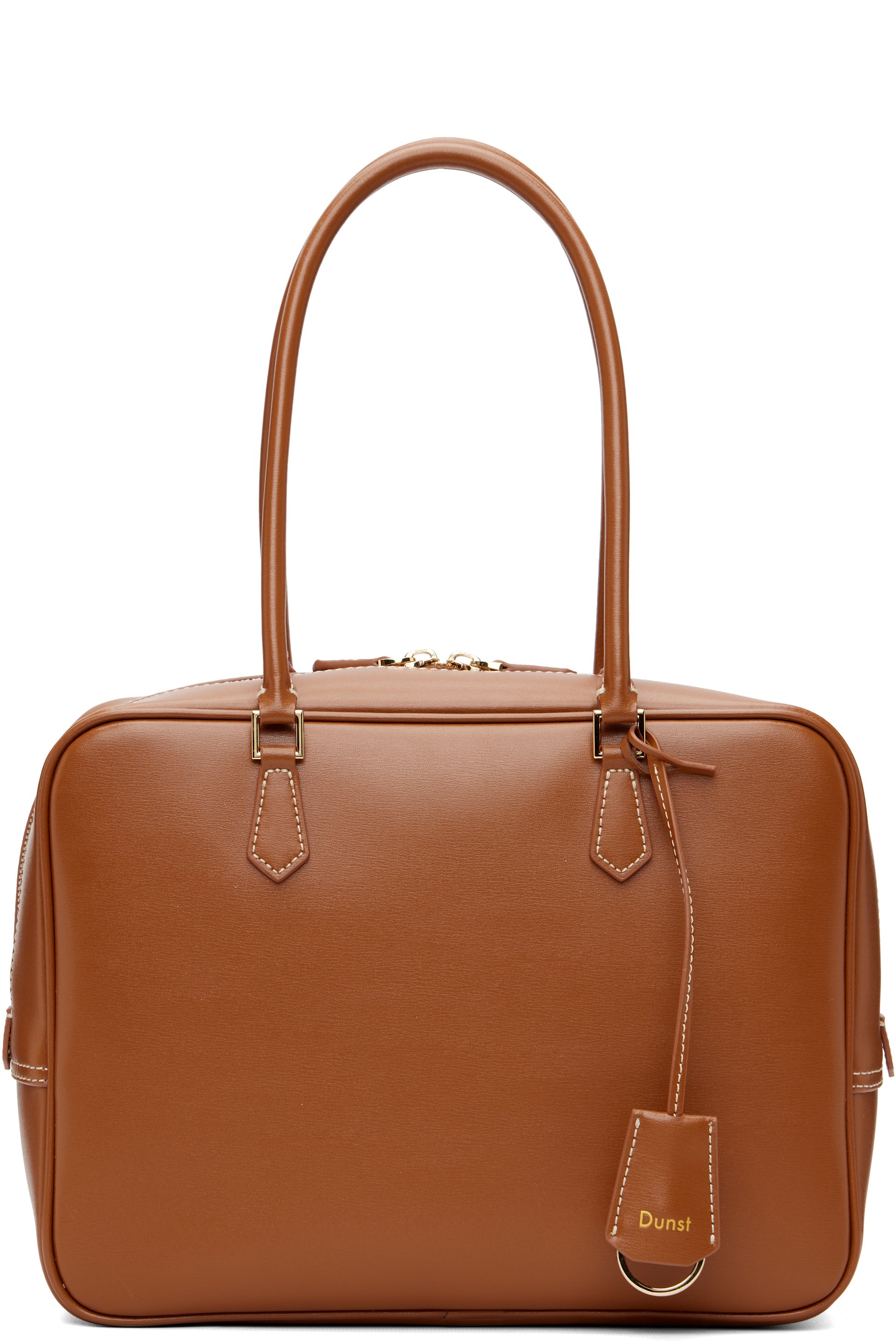 Dunst - Sac 28 brun clair en cuir