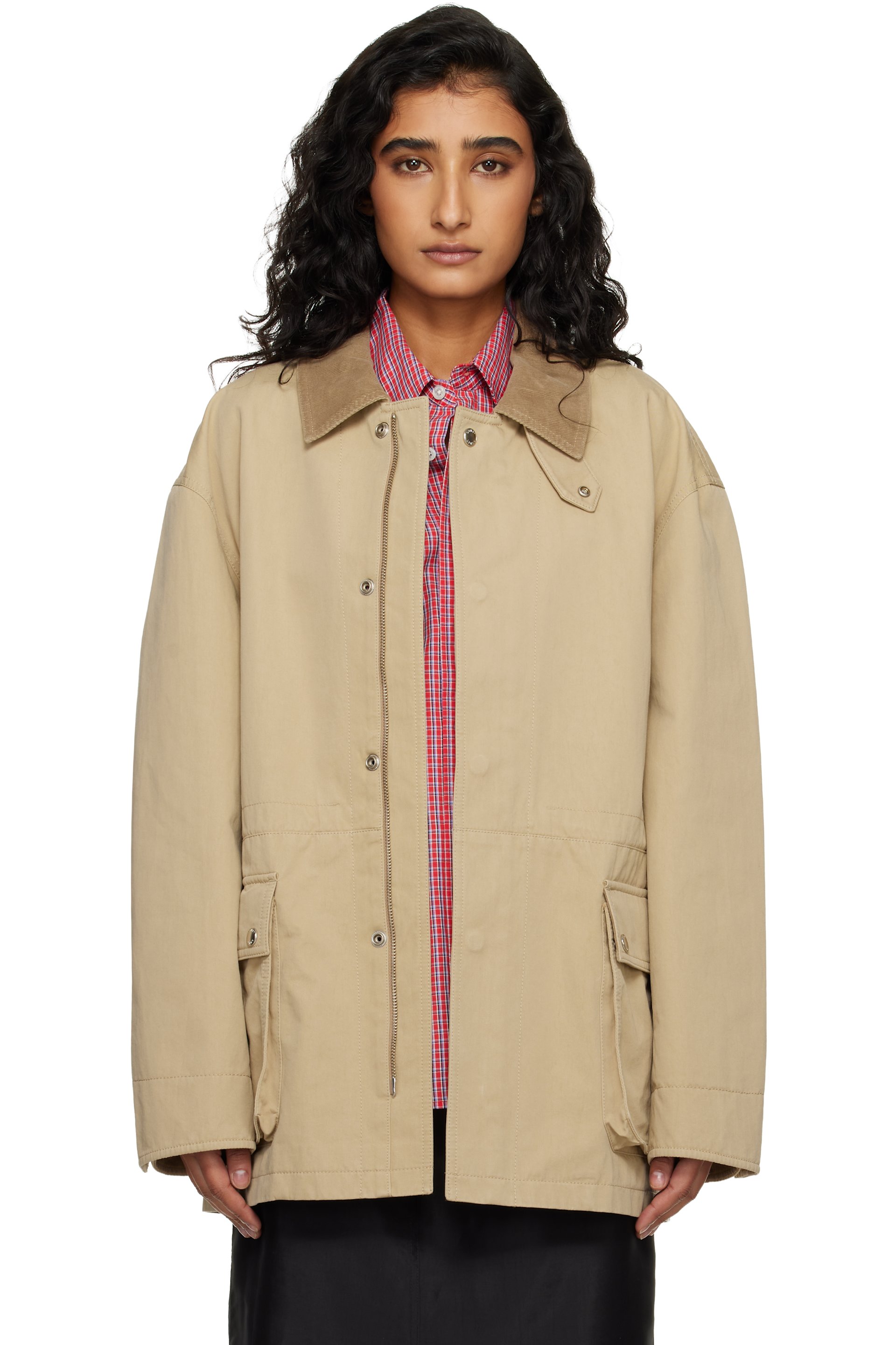 Dunst - Beige Cotton Chore Jacket