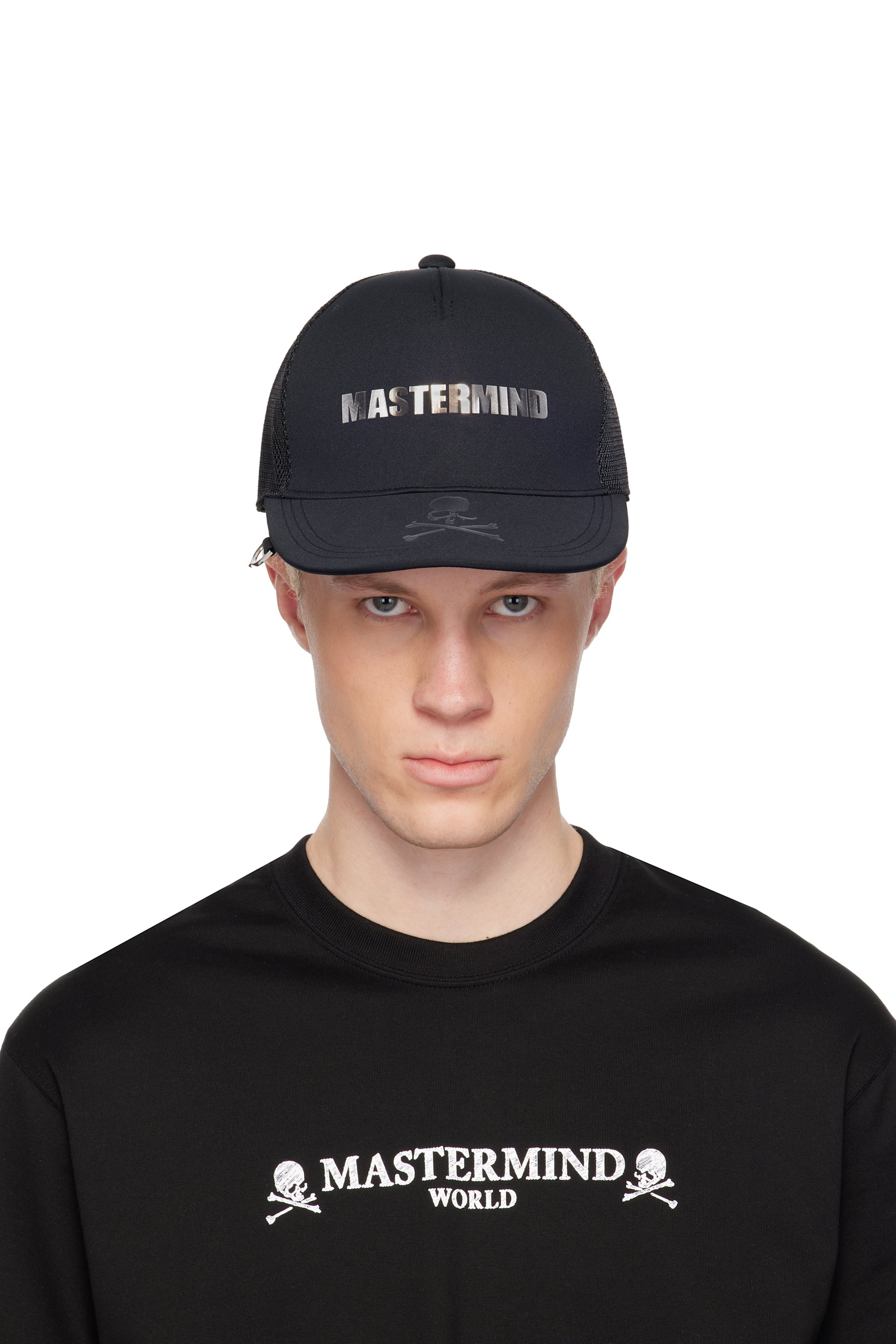 mastermind WORLD - 黑色 MW 3D Holographic Logo 棒球帽