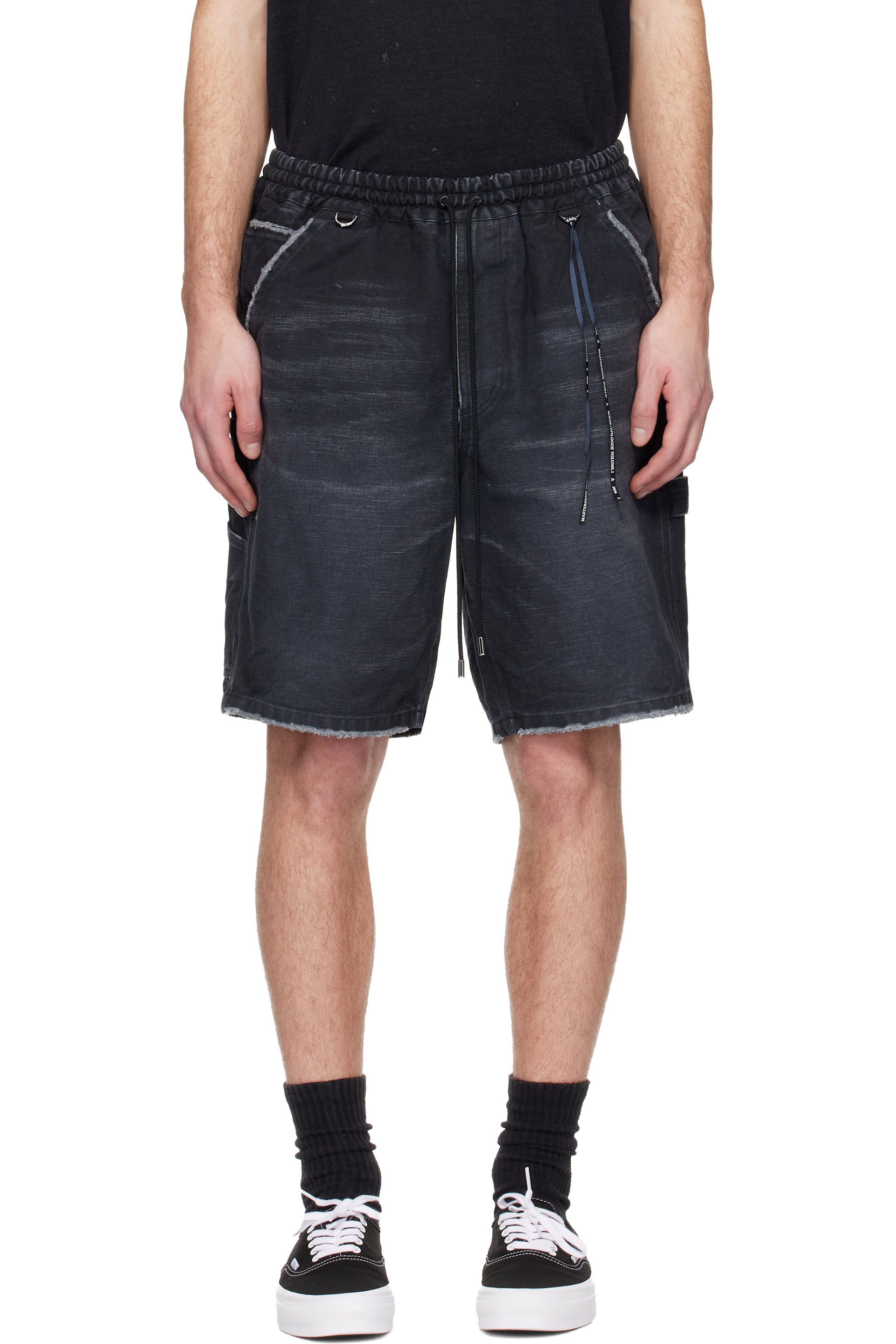 MASTERMIND WORLD - Black MW Duck Painter Shorts