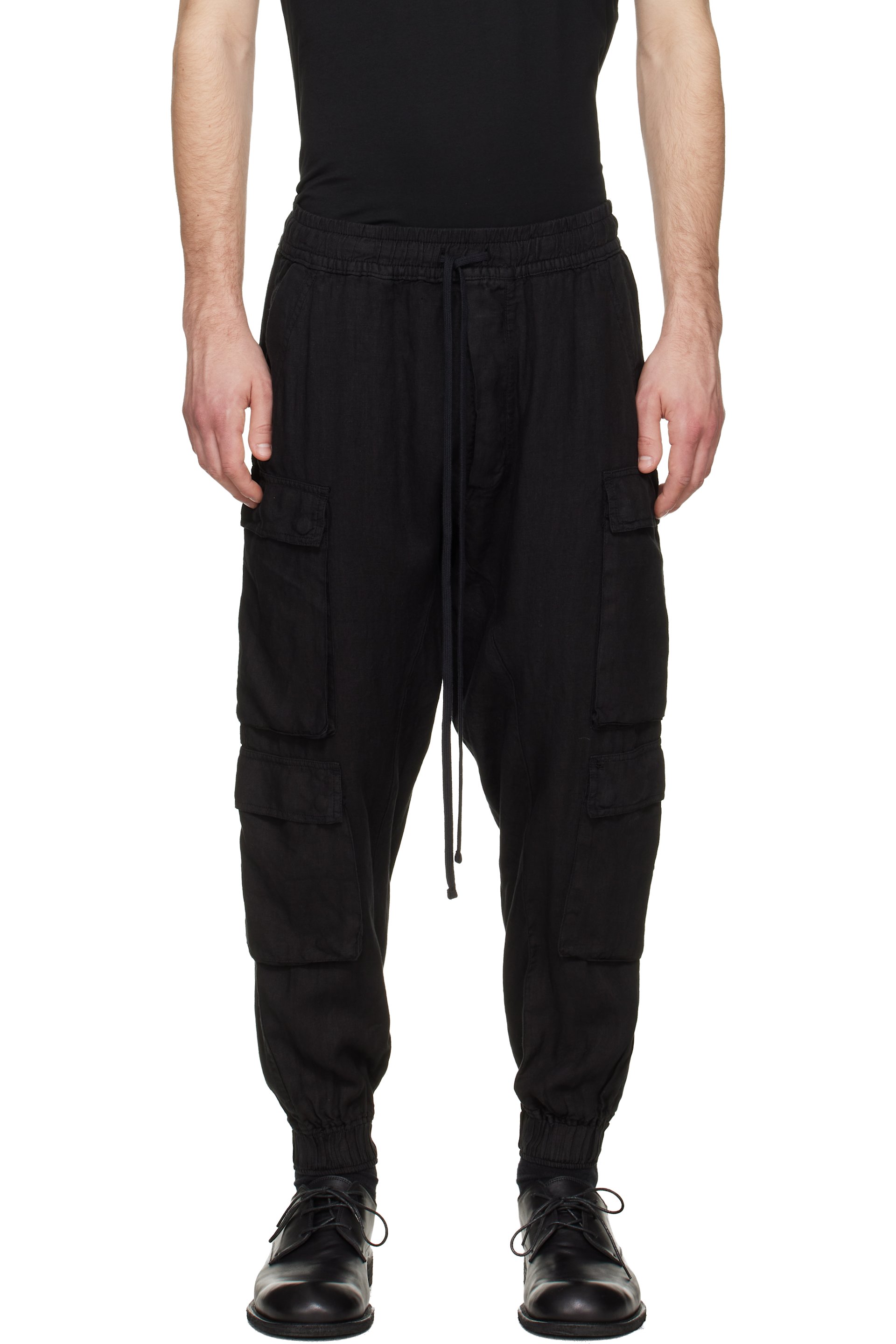 thom/krom - Black M P 46 Cargo Pants