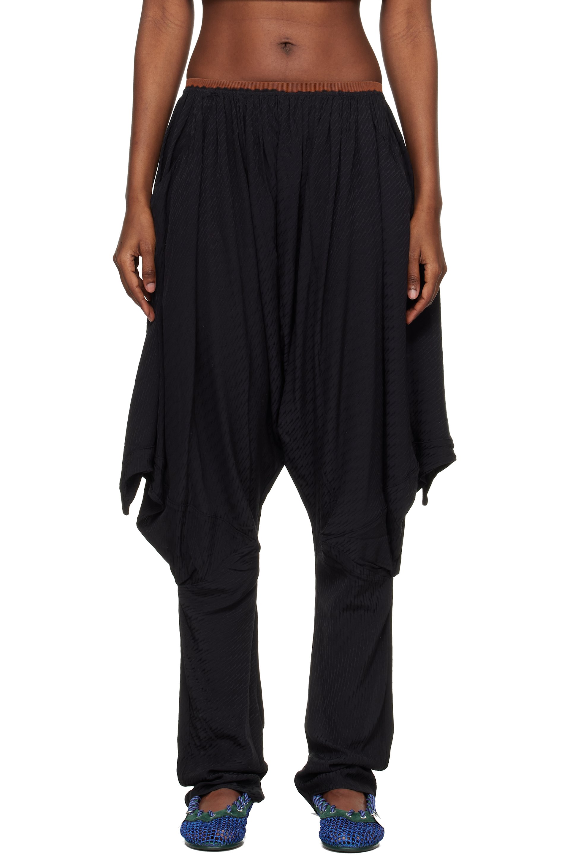 Kiko Kostadinov - Pantalon Salome noir