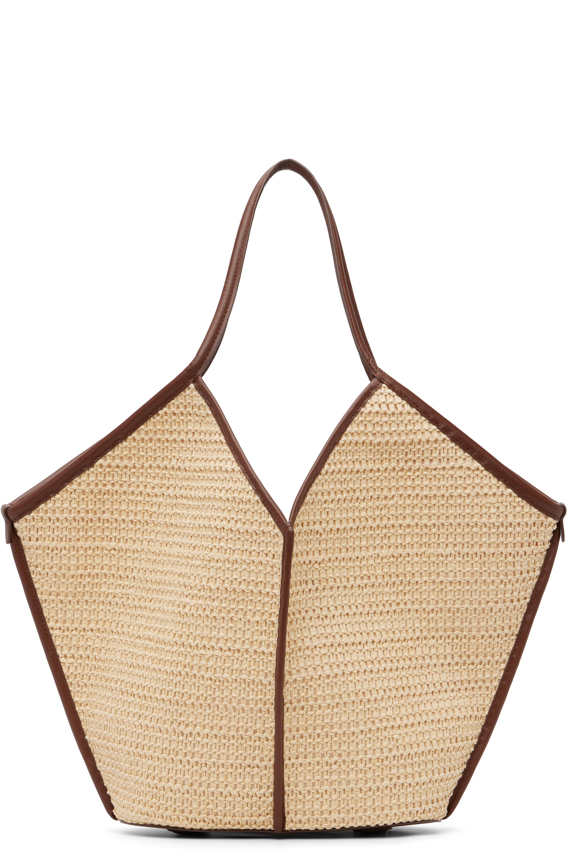 HEREU - Cabas Calella beige en raphia