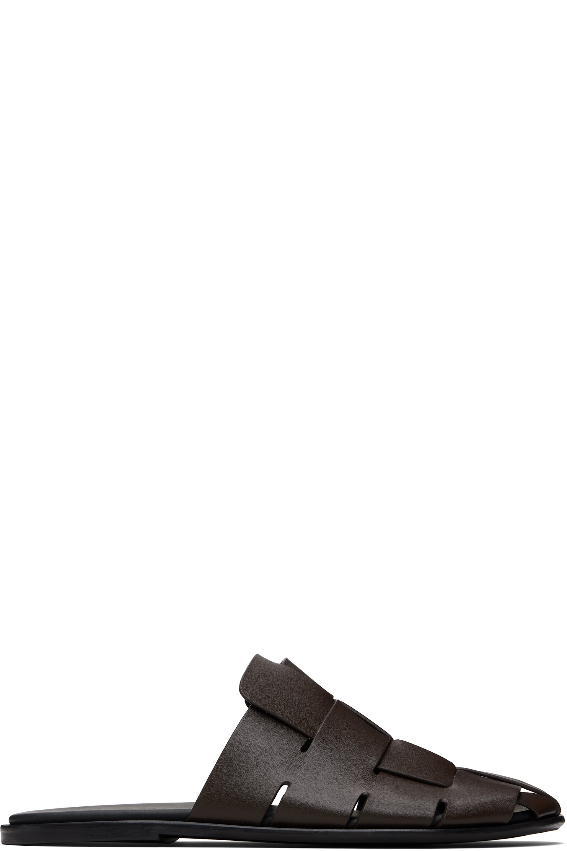HEREU - Brown Dira Slim Slip-on Loafers