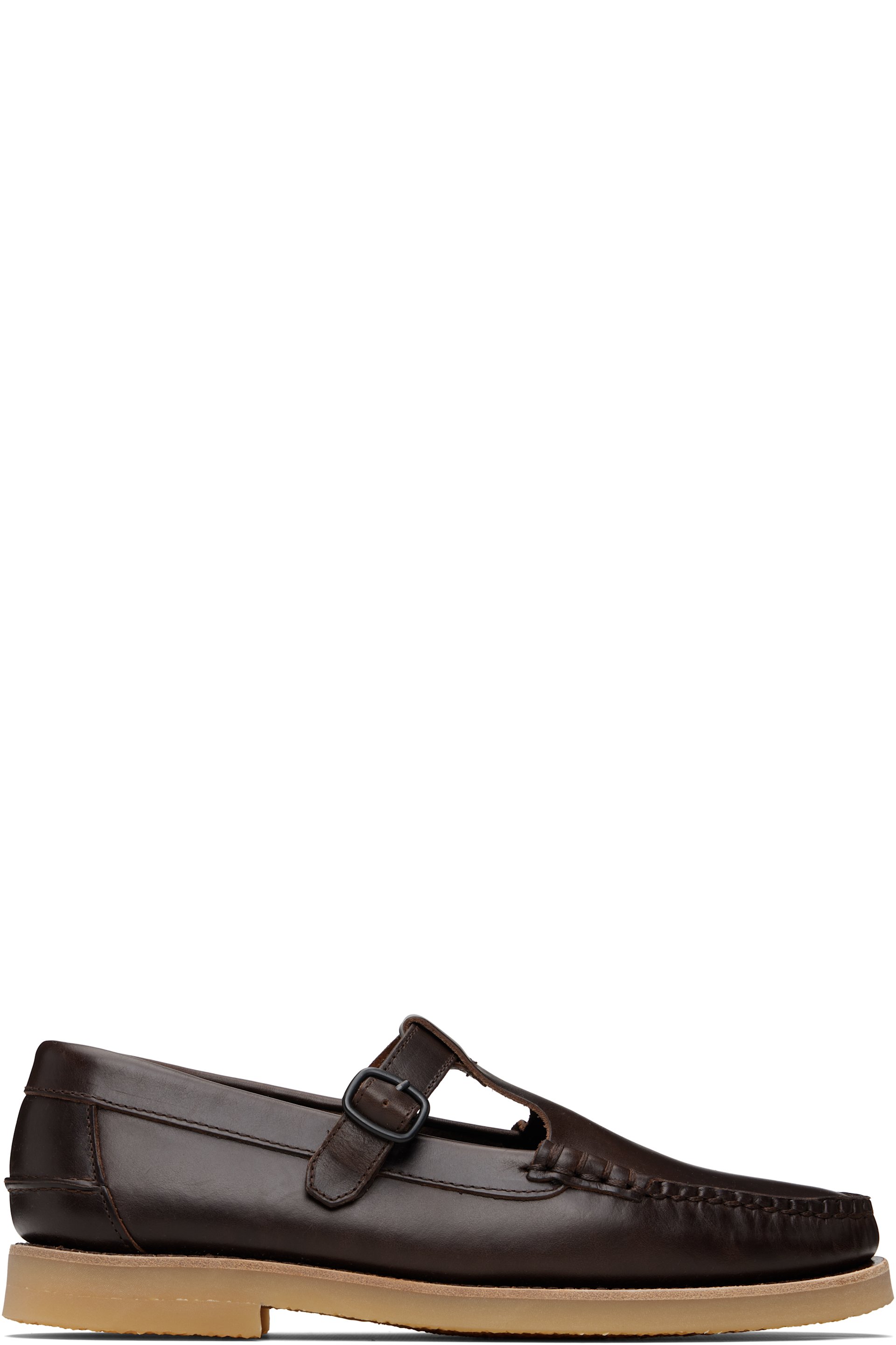 HEREU - Brown Alber Rubber Veg Tan Loafers