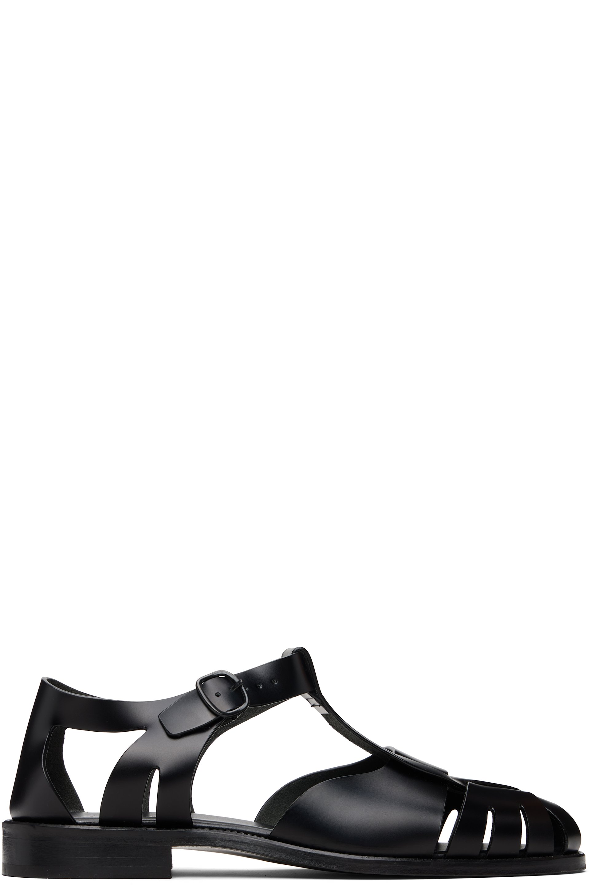 HEREU - Black Pesca Sandals