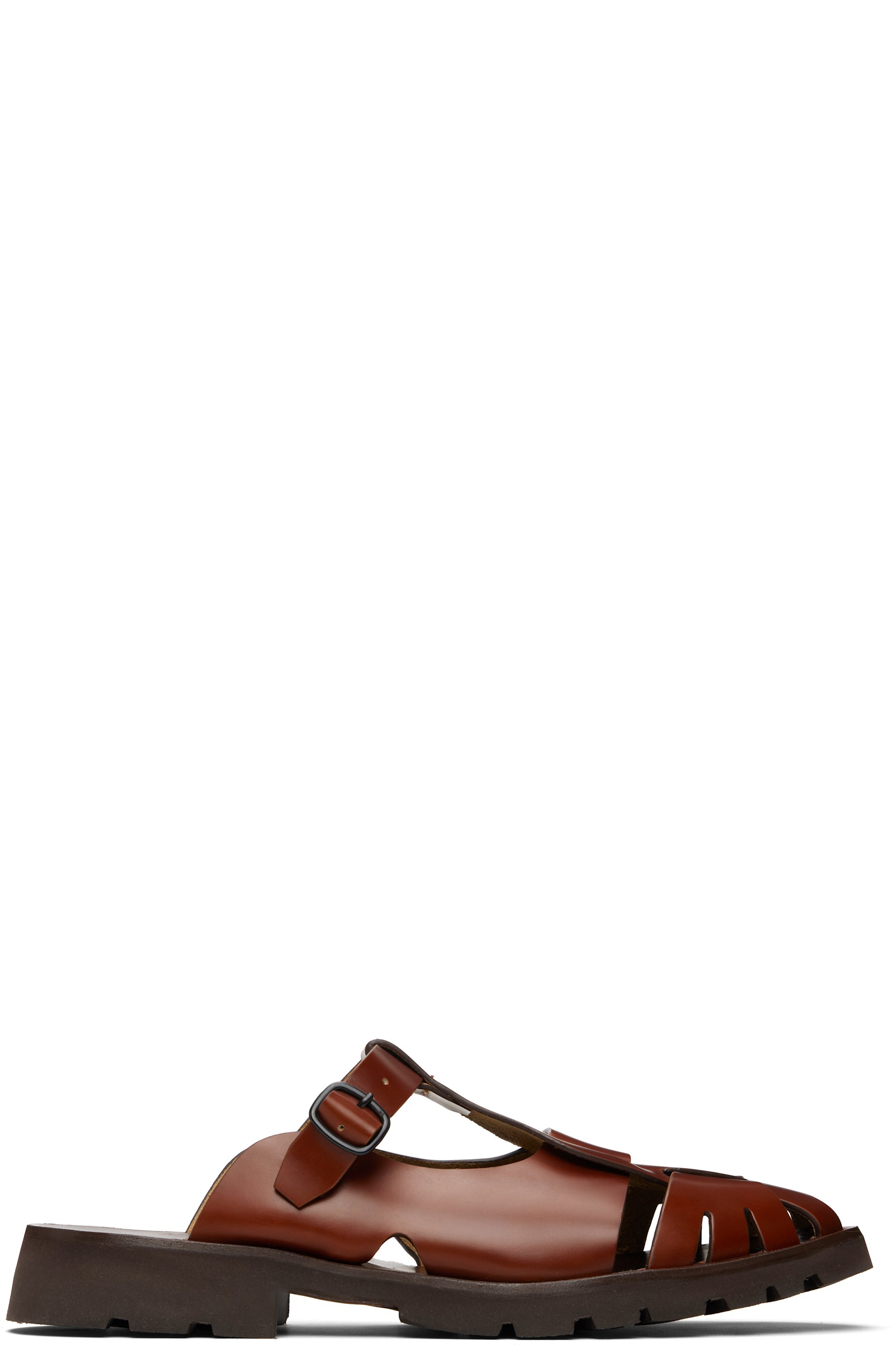 HEREU - Brown Canya Sport Sandals