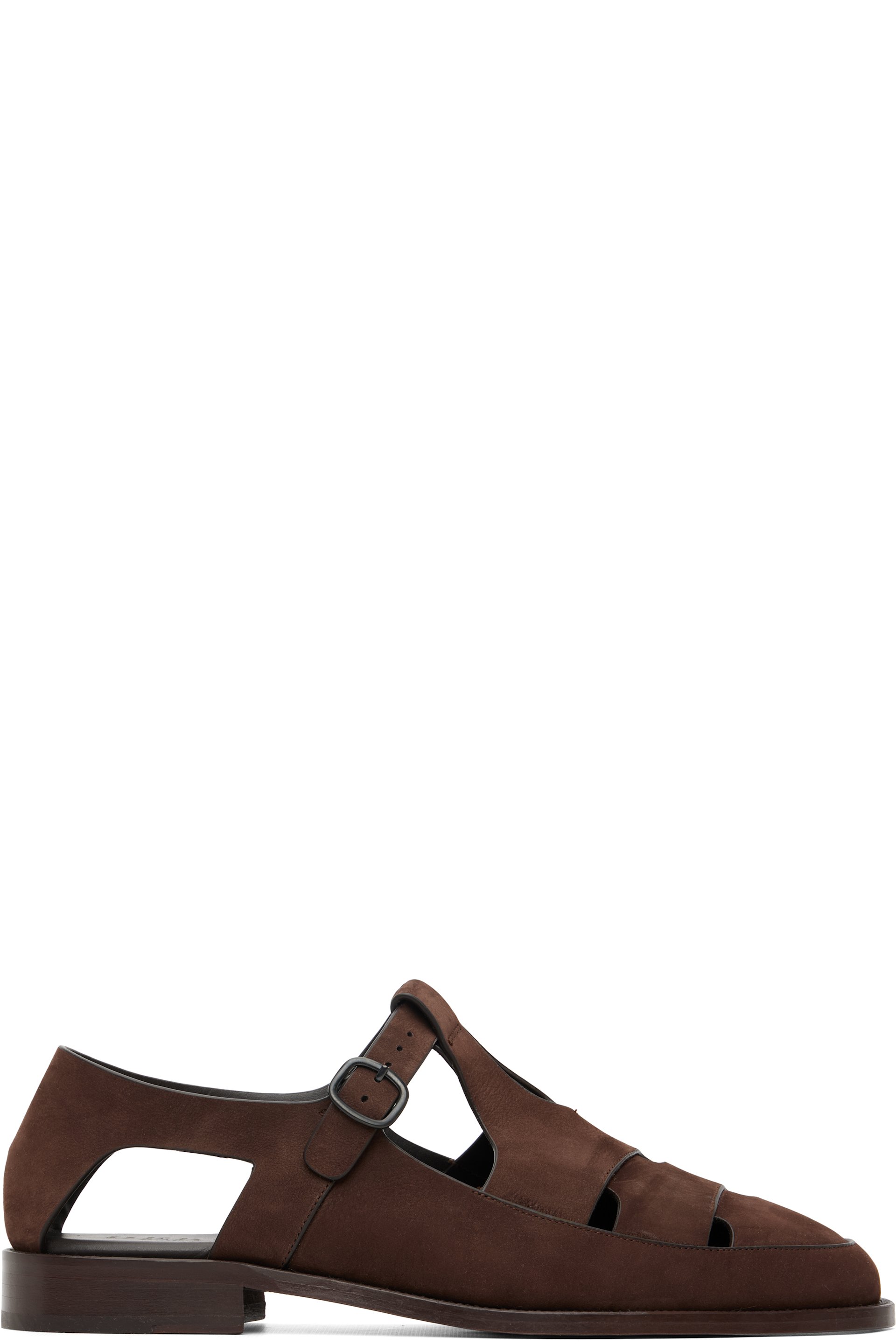 dress code resort casual Handcrafted Men's Brown Leather Huarache Sandal | Size 7 | ARMOS | 2-Year Warranty main image 0