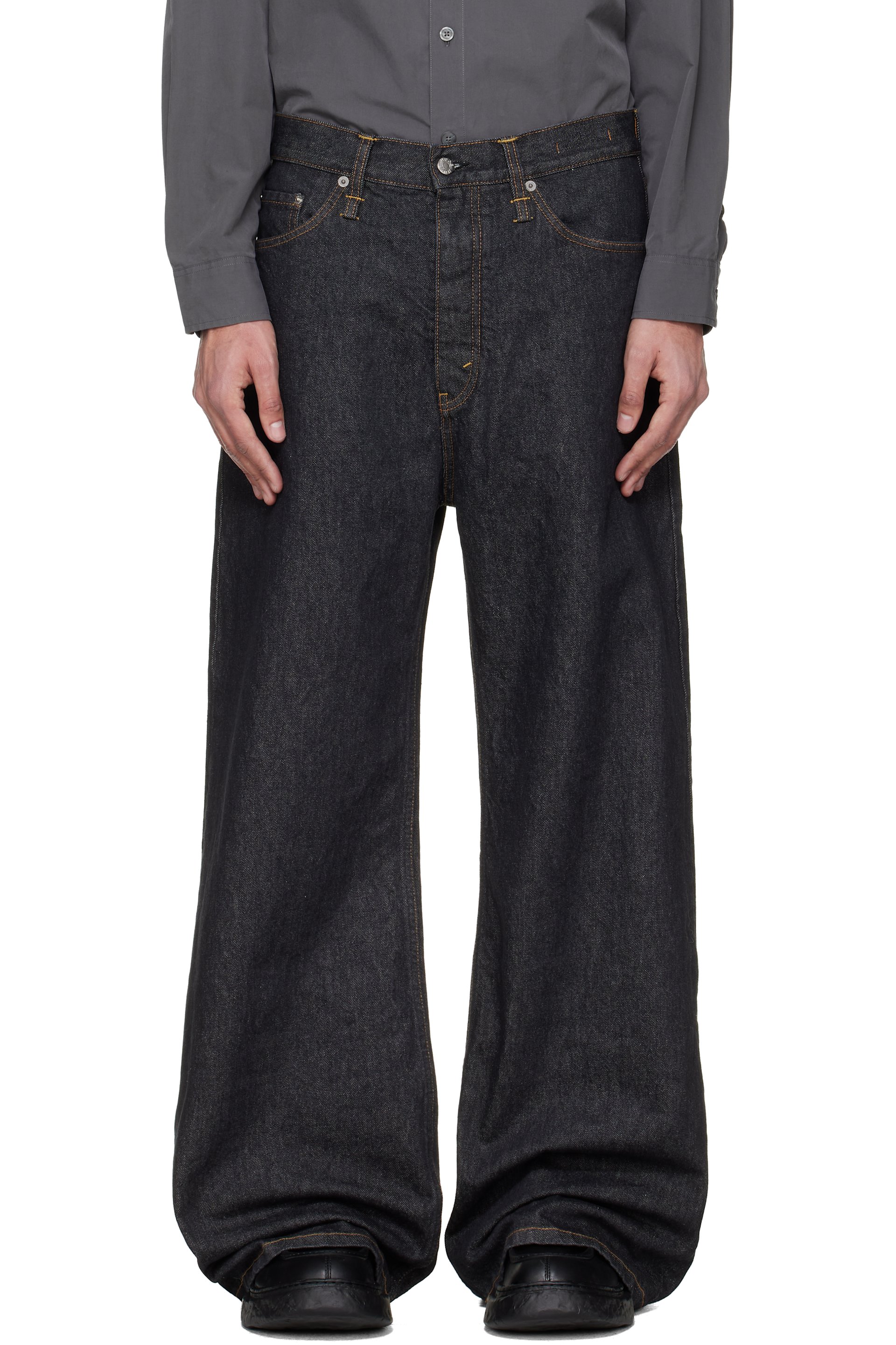 HOPE - Black Skid Jeans