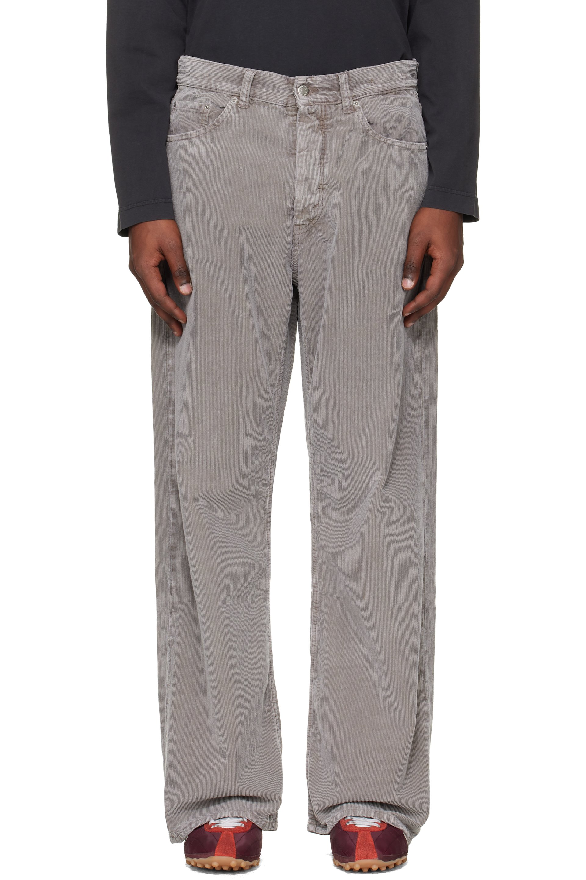 HOPE - Pantalon décontracté gris