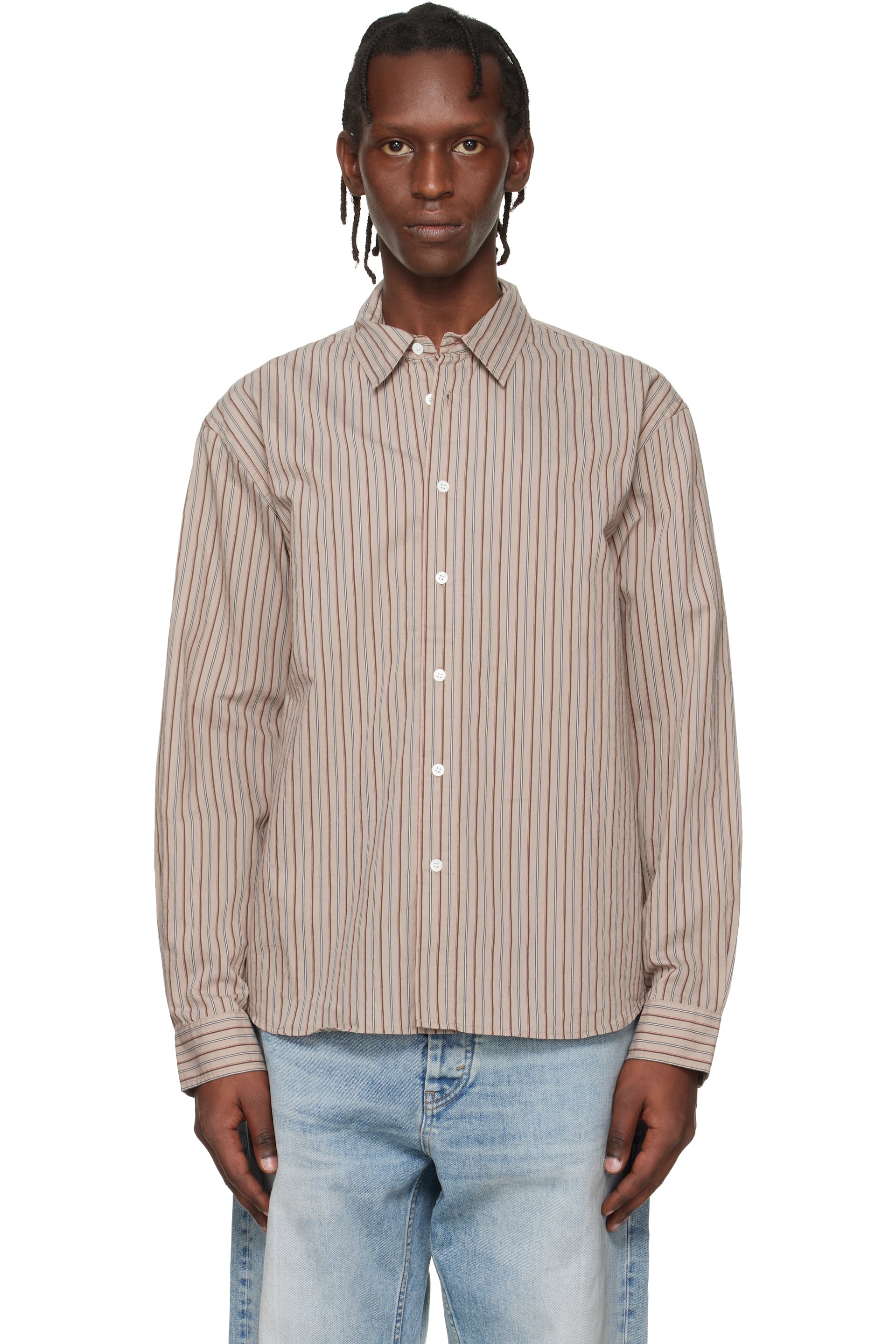 HOPE - Chemise décontractée brune