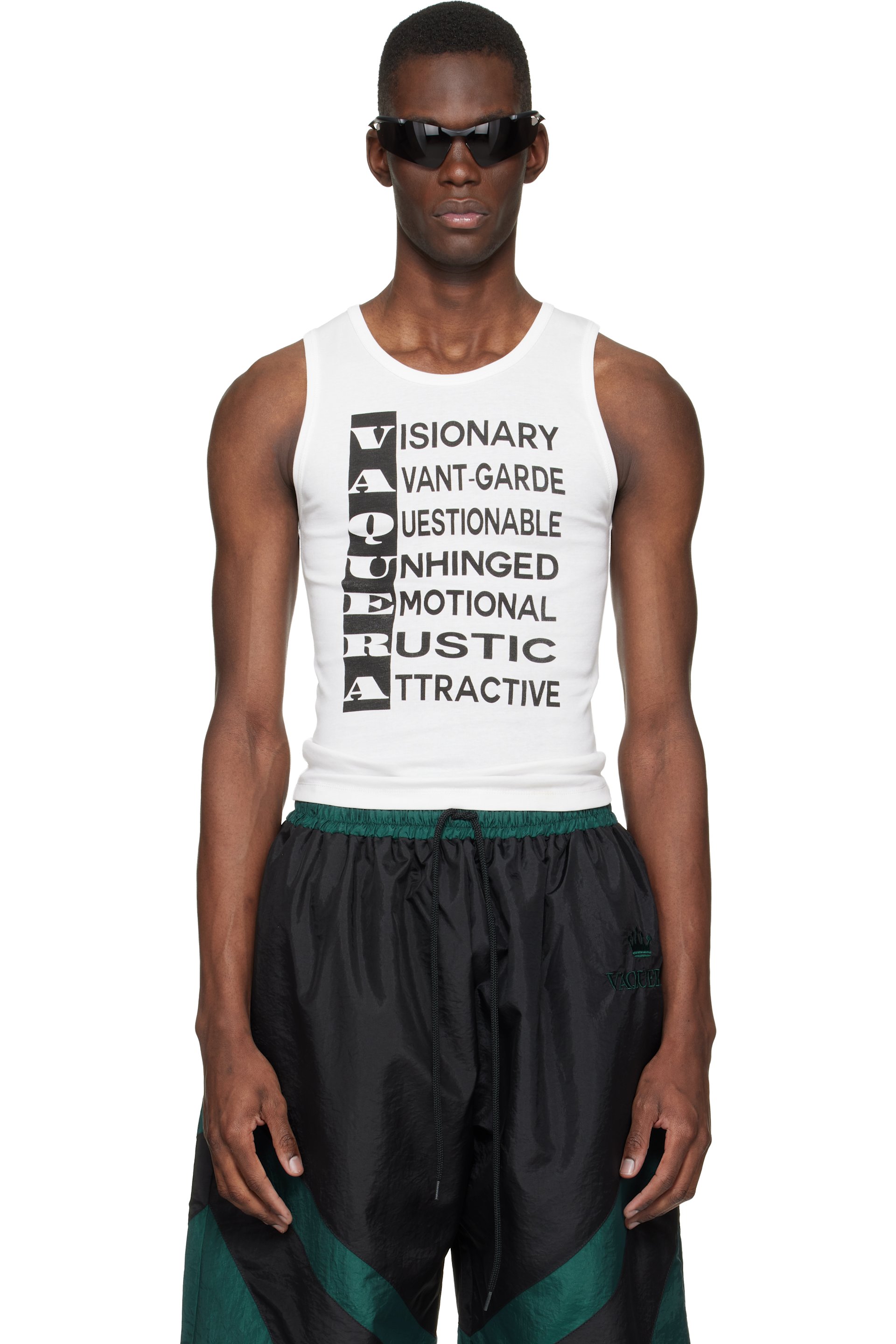 VAQUERA - White 'Vaquera' Tank Top