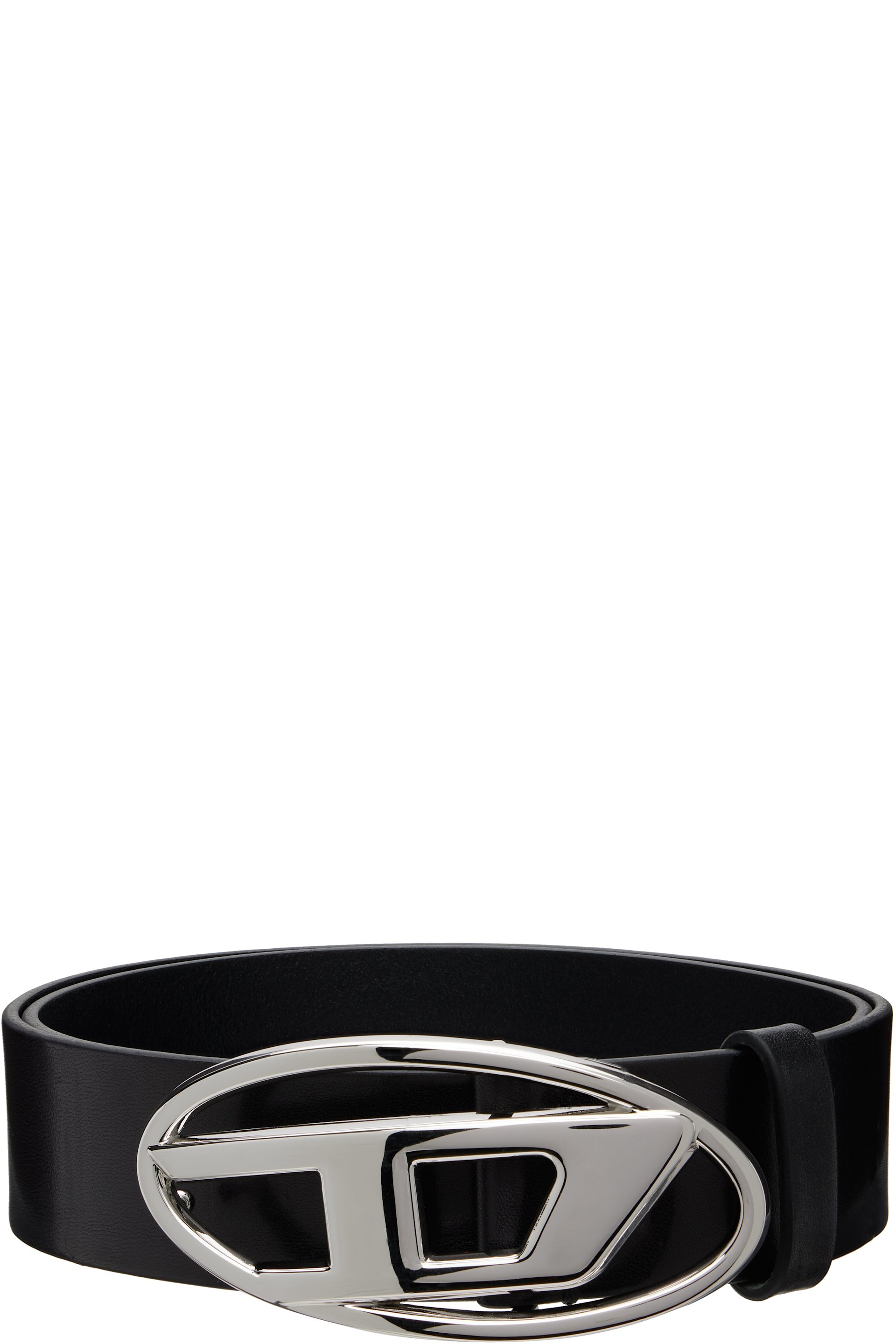 Diesel - Black 3.9cm Leather Belt