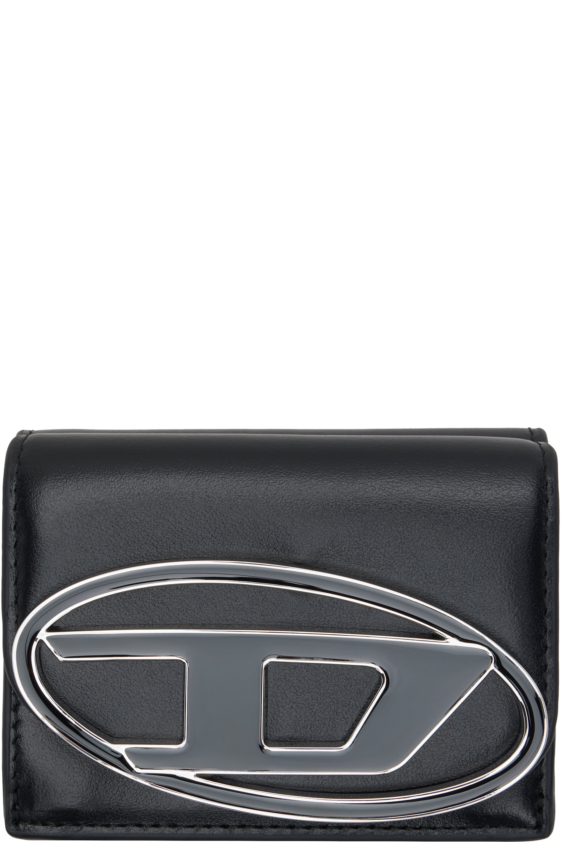Diesel - Black 1DR Coin XS II Tri-Fold Wallet