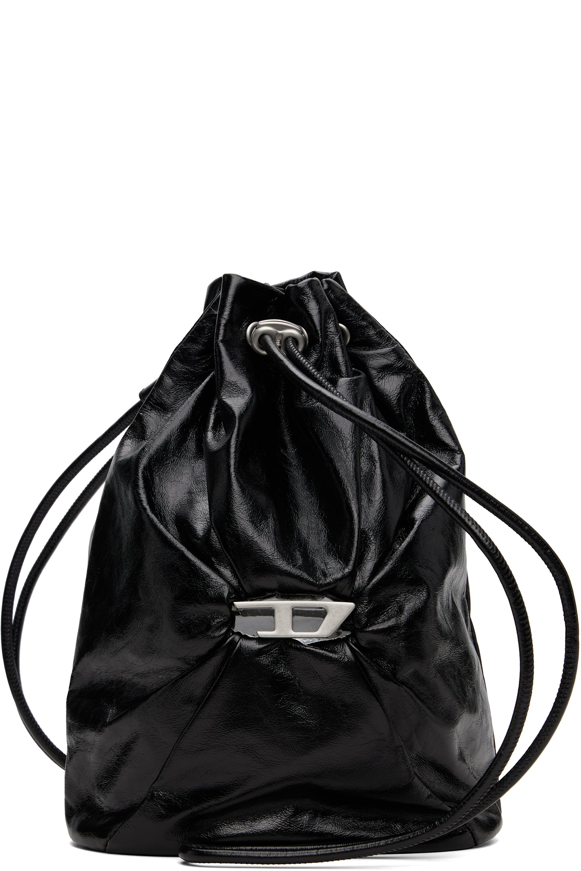Diesel - Black Scrunch-D Mono Backpack