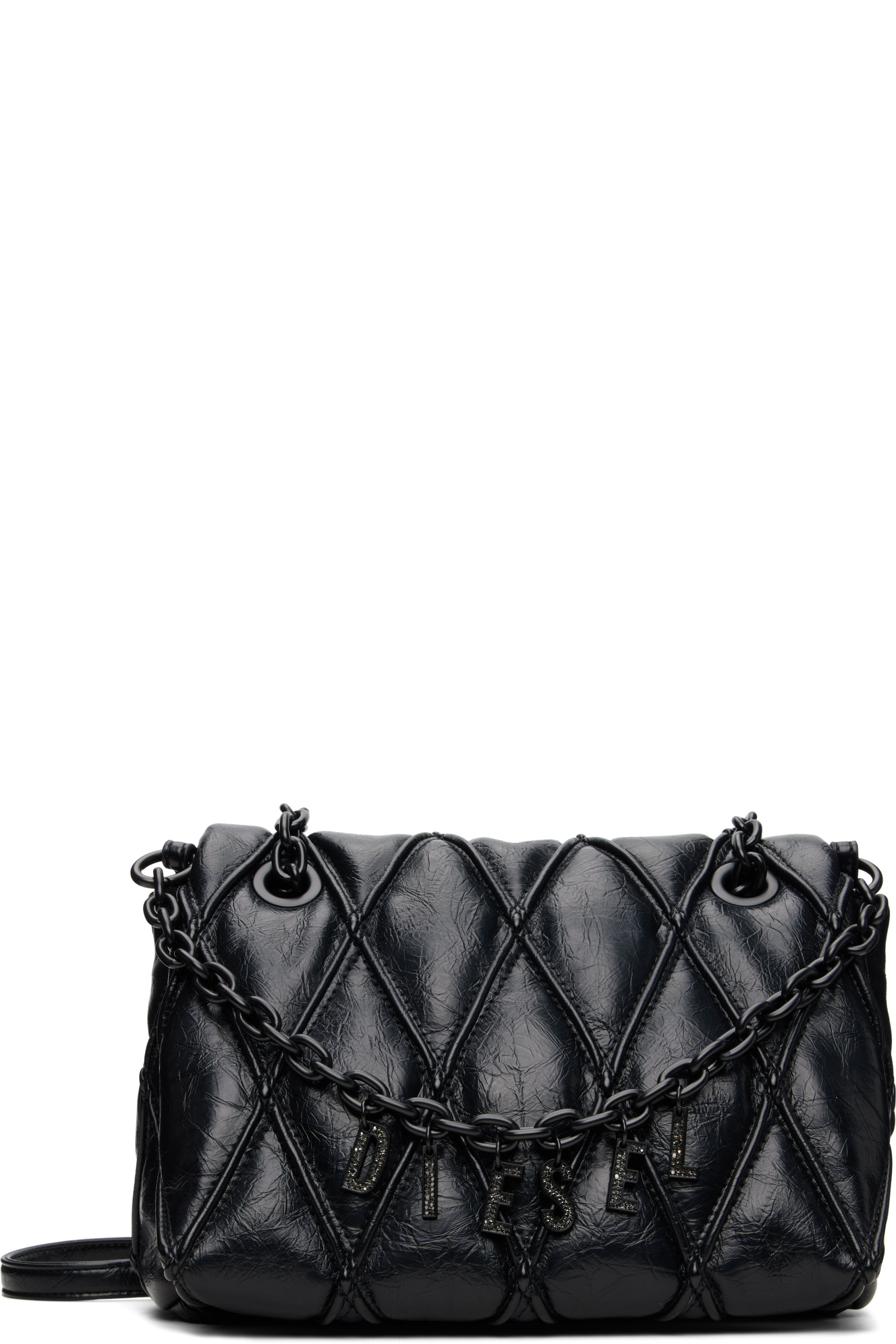 Diesel - Black Charm-D Shoulder Bag