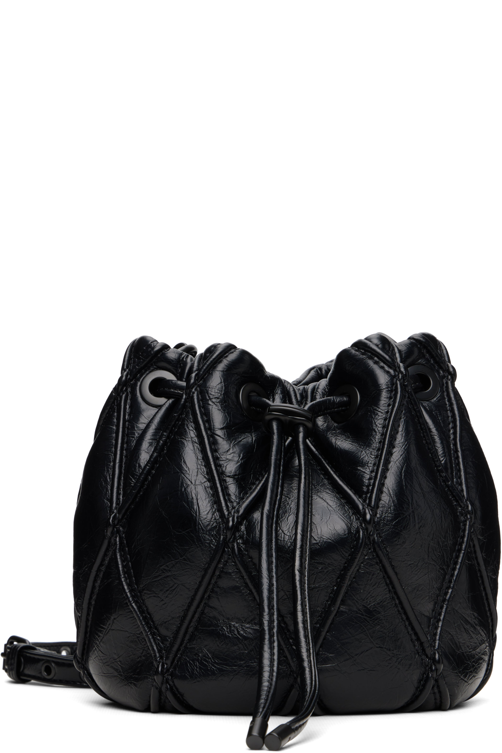 Diesel - Black Charm-D Bucket Bag