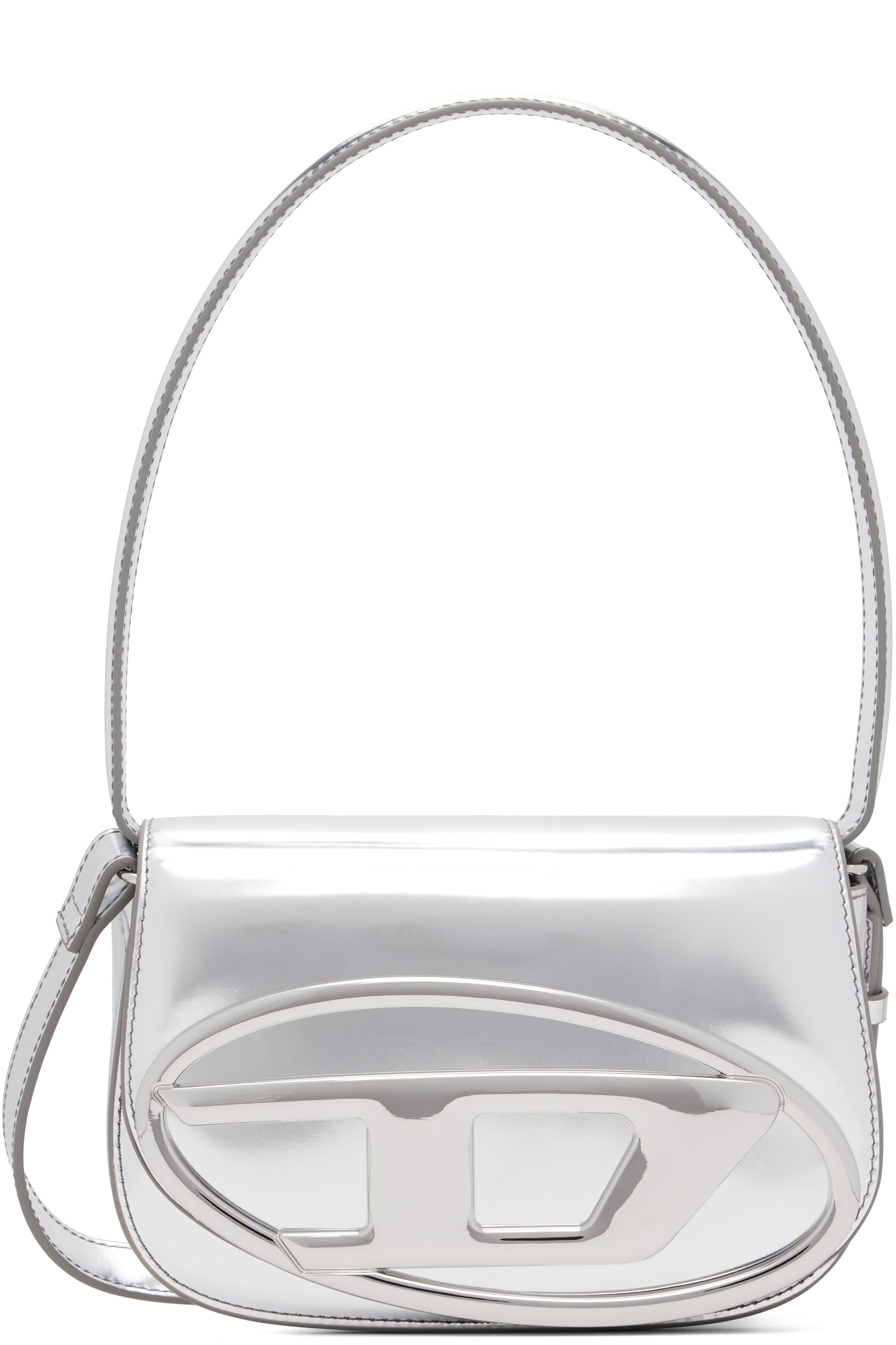 Diesel - Silver 1DR-Iconic Shoulder Bag