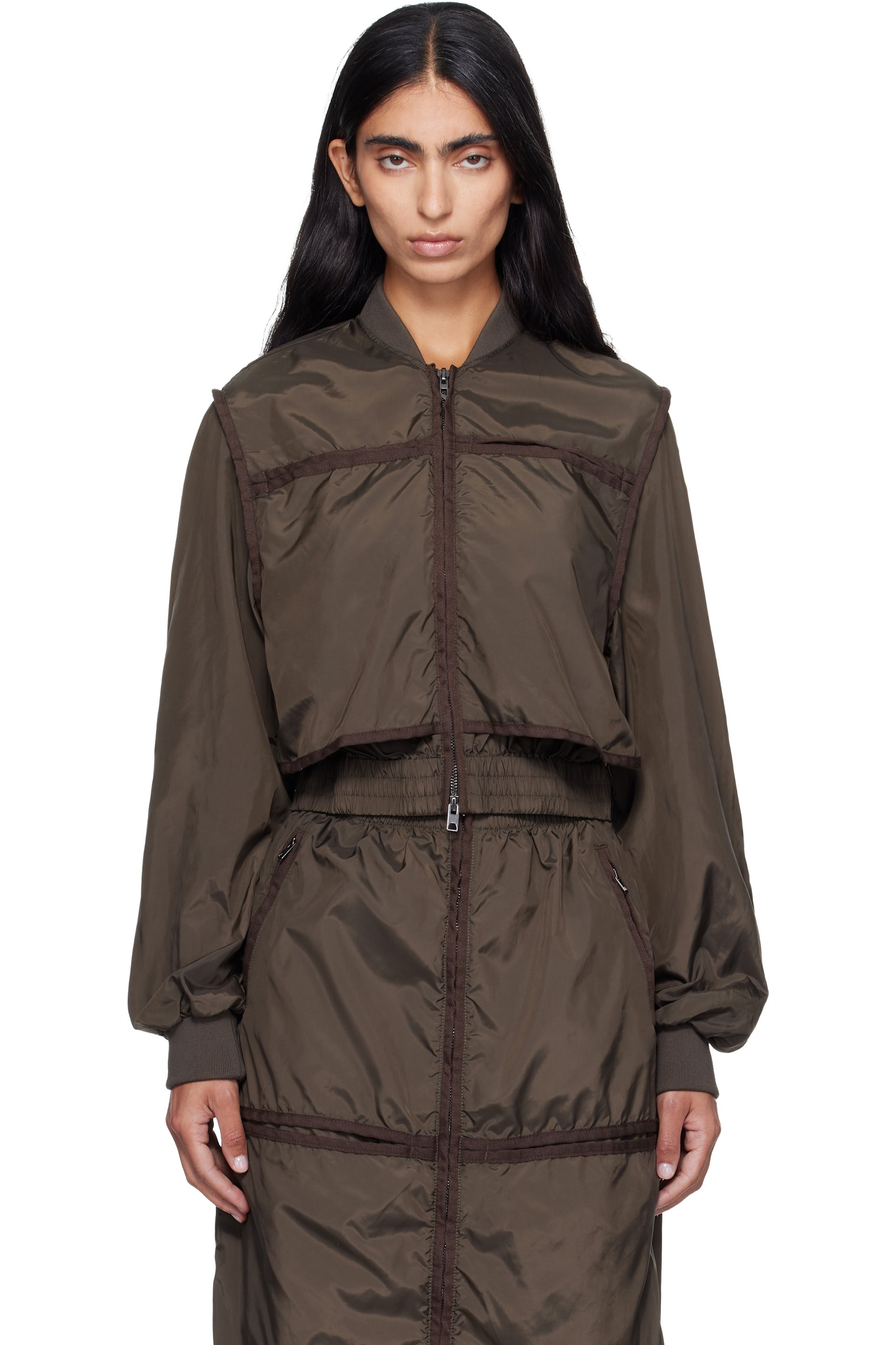 Diesel - Khaki Tonal Taping Jacket