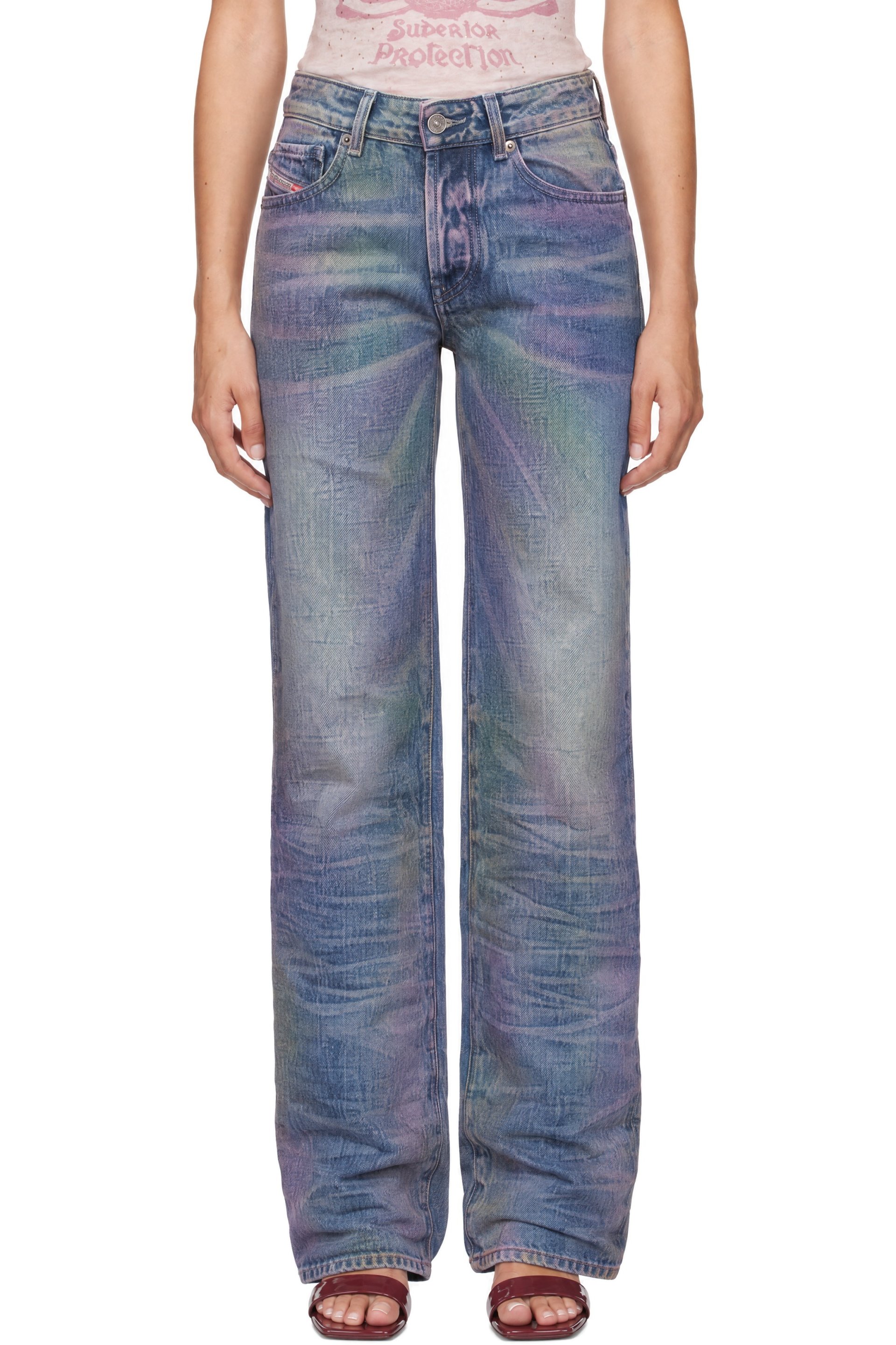 Diesel - Blue Regular D-Lie Jeans