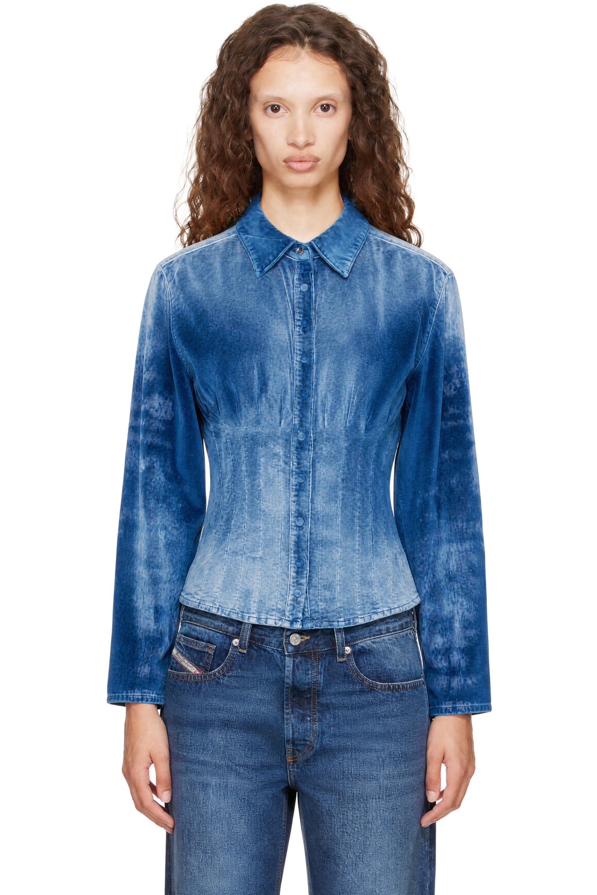 Diesel - Blue Velvet Shirt