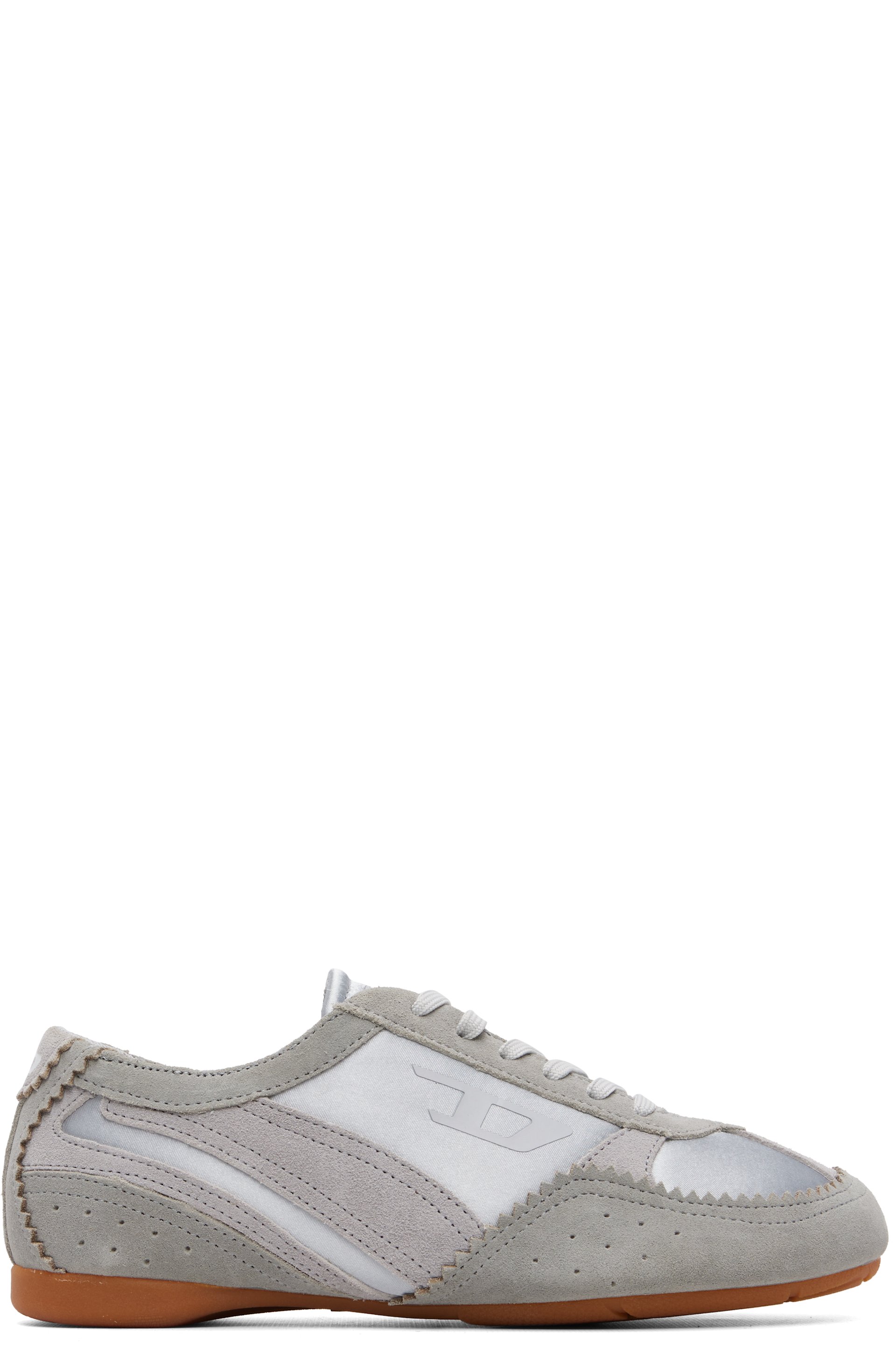 Diesel - Blue D-Mile-Flat Sneakers