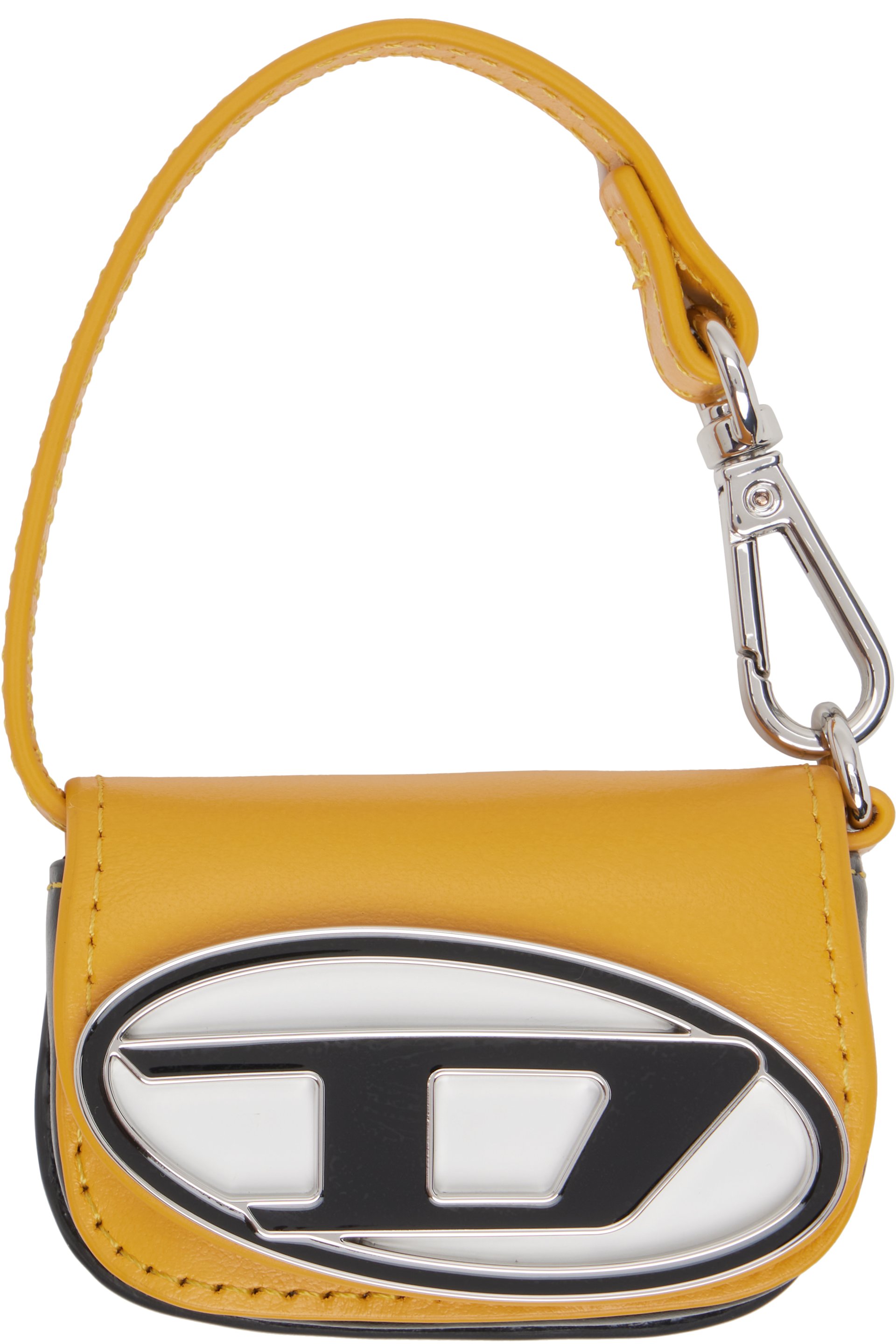 Diesel - Yellow Leather Bag Charm