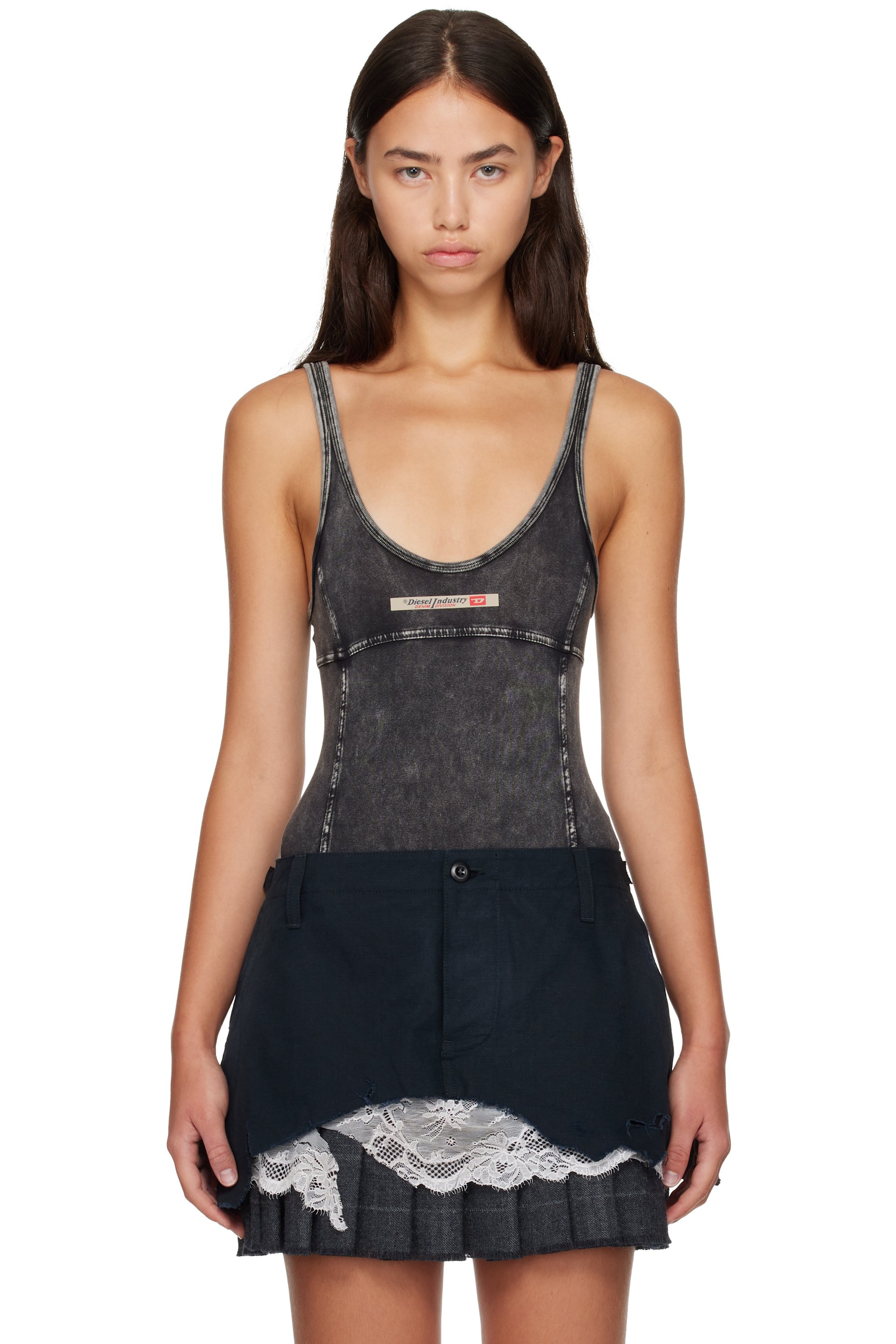 Diesel - Black Faded Bodysuit