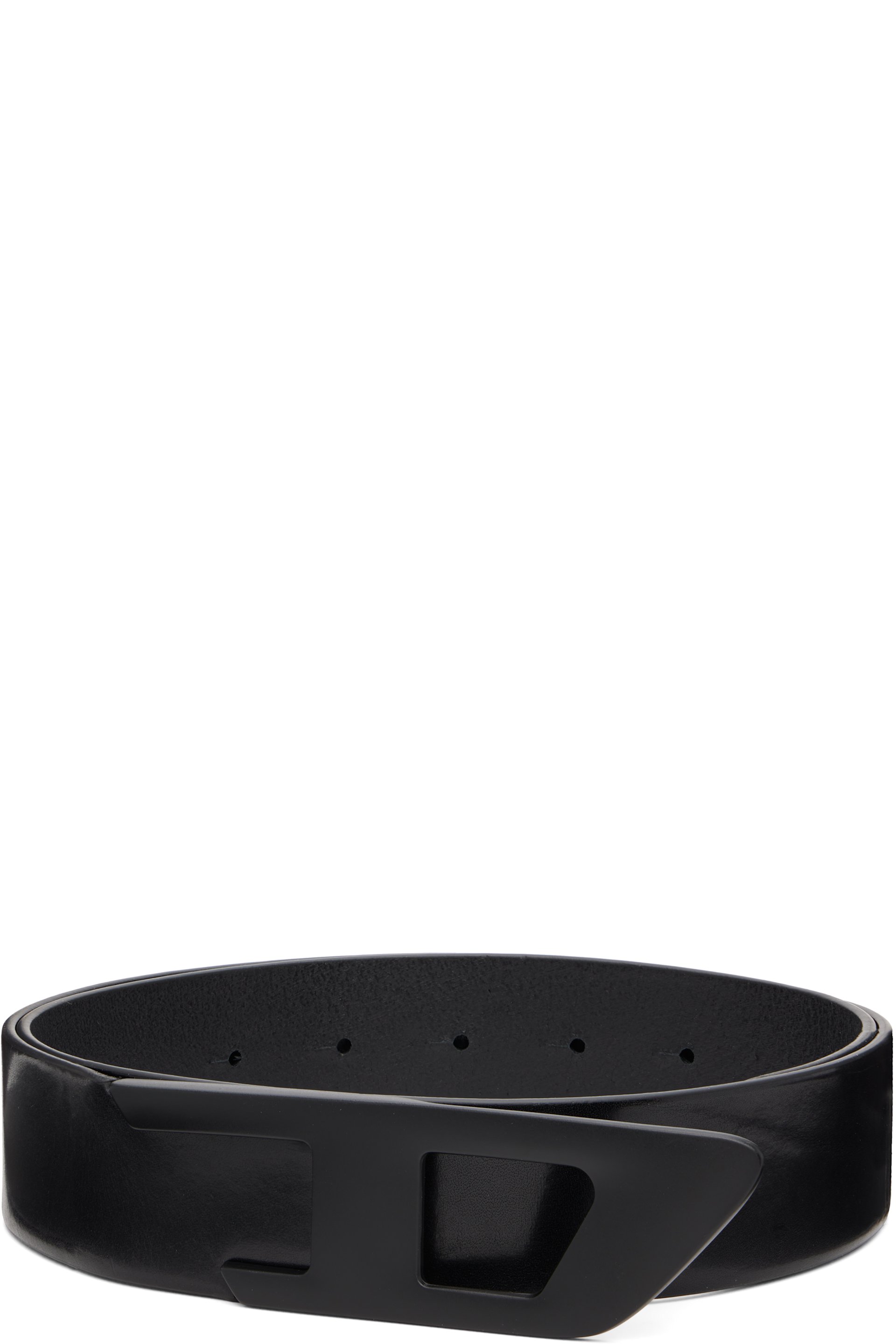 Diesel - Black 4cm Leather Belt