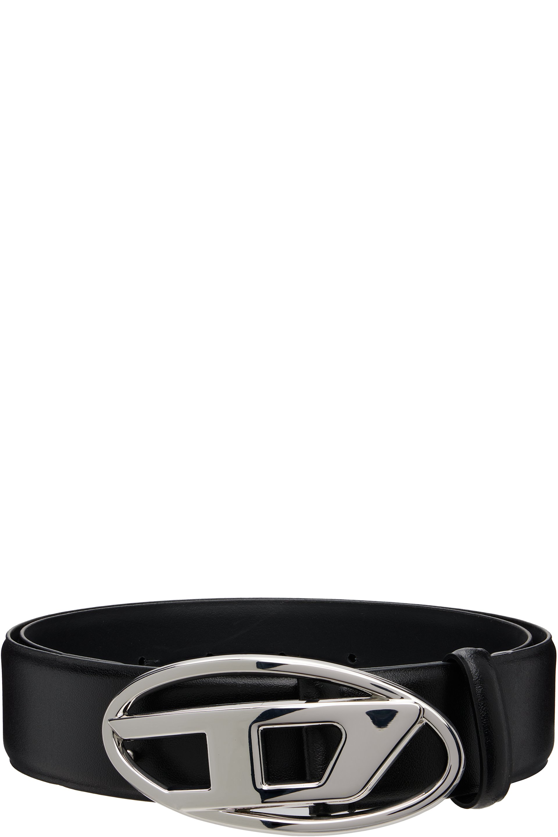 Diesel - Black 4cm Leather Belt