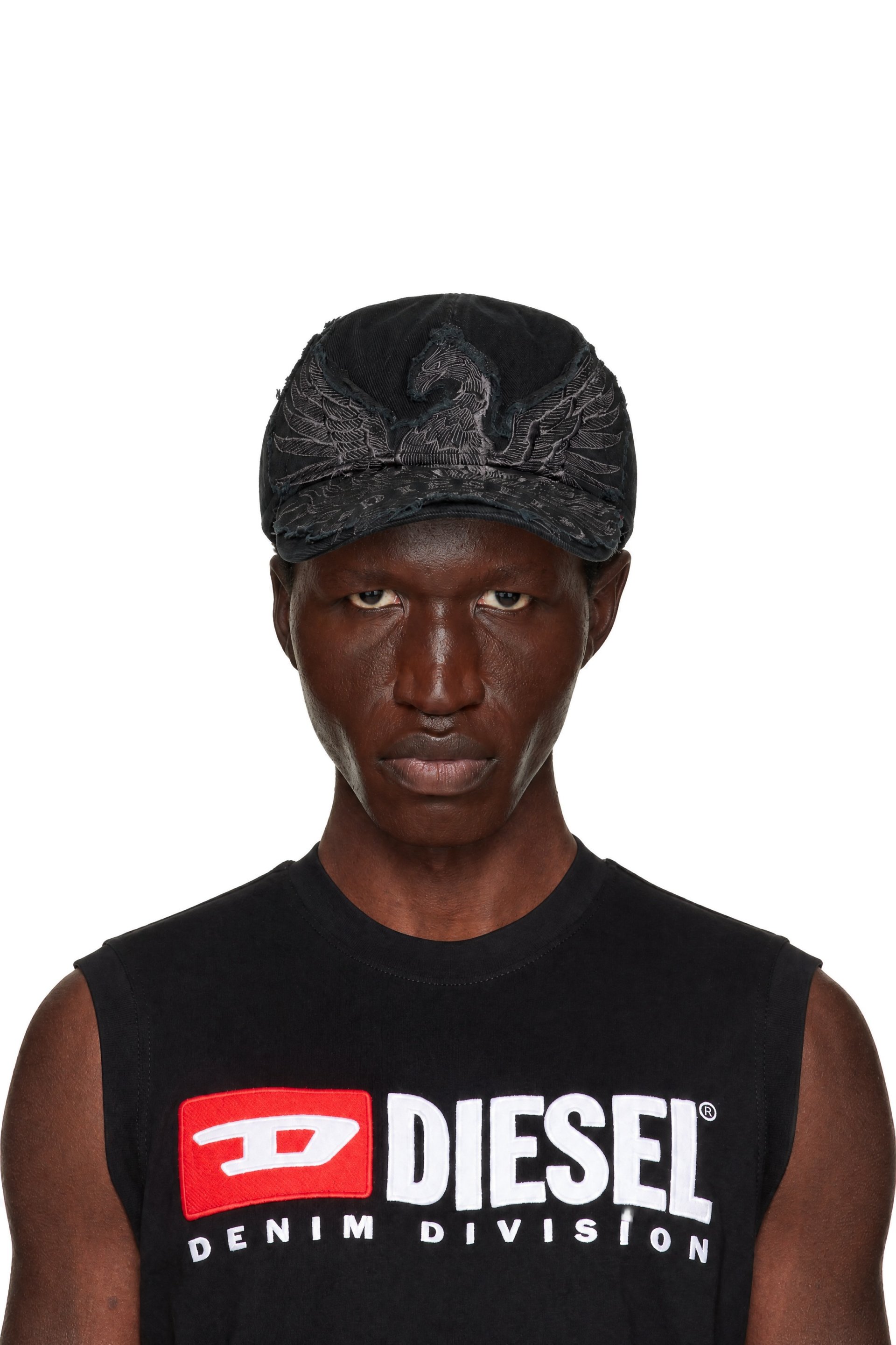 Diesel - Black Phoenix Embroidery Baseball Cap