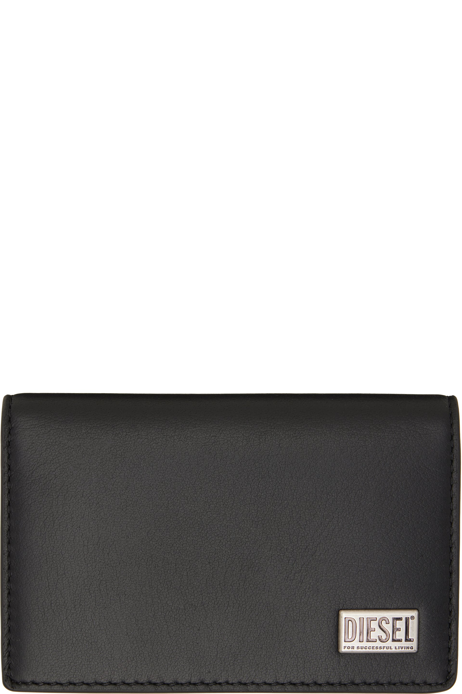 Diesel - Black Biscotto Card Holder IV Card Holder