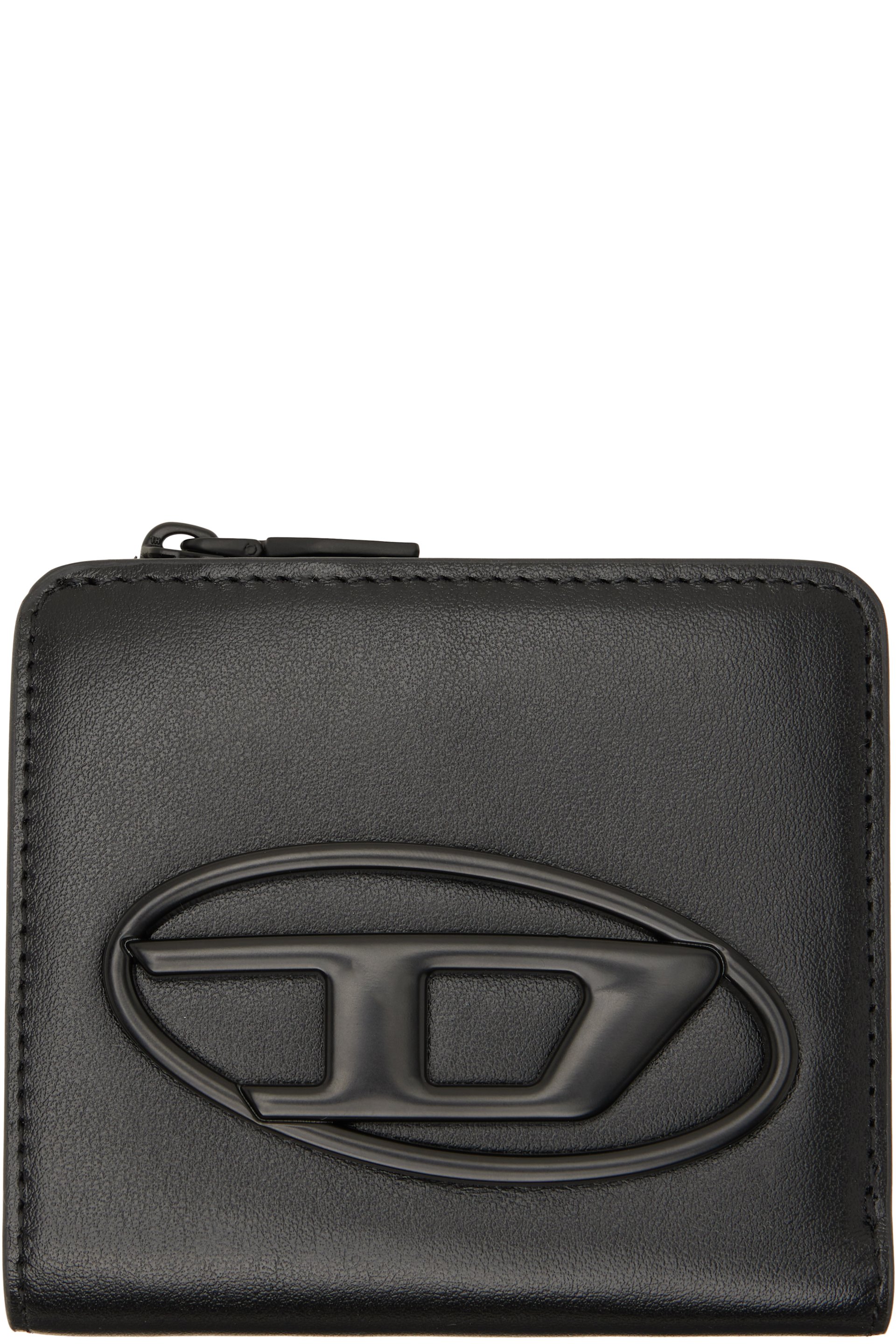 Diesel - Black Holi-d Bi Fold Zip L Wallet
