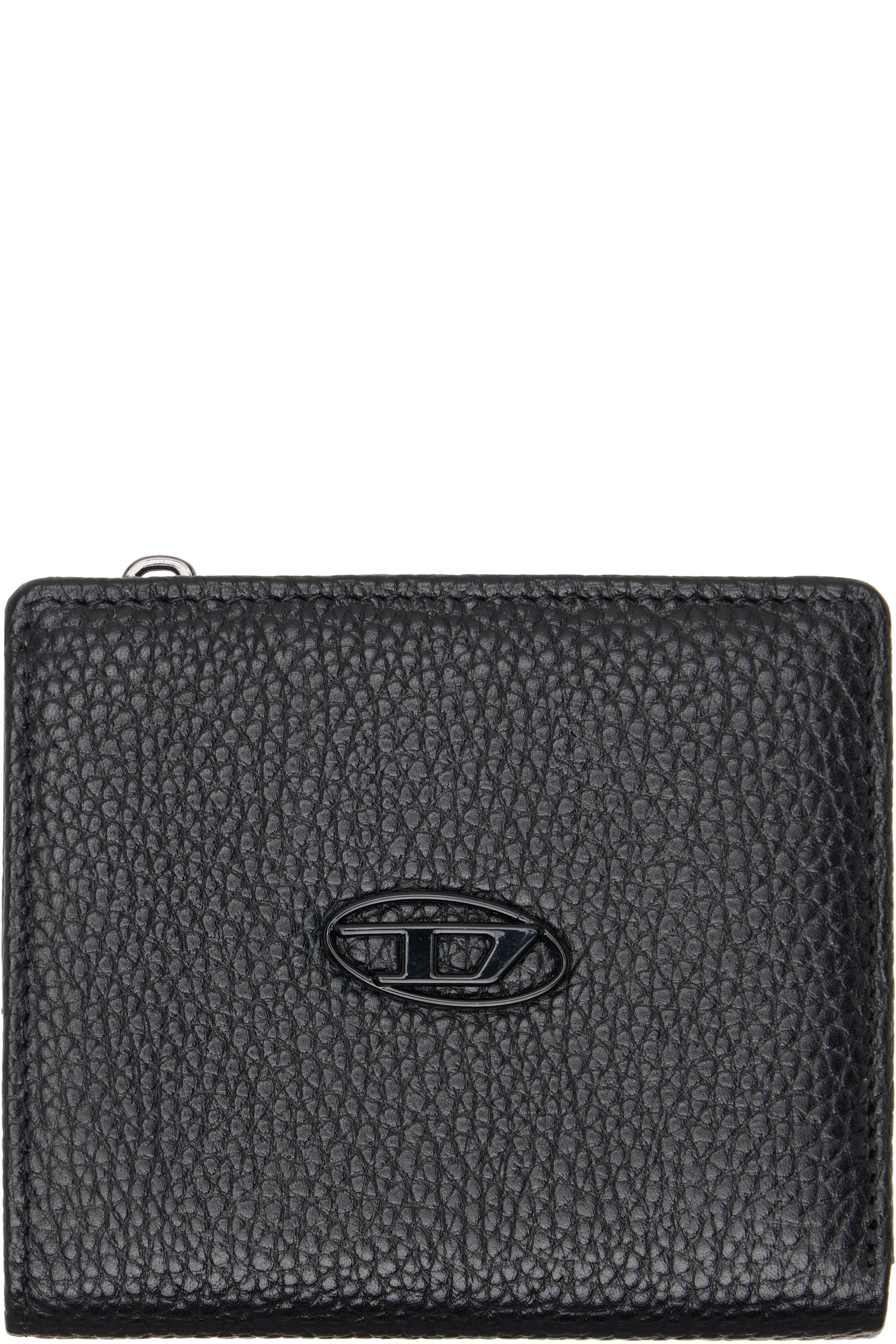 Diesel - Portefeuille à deux volets noir