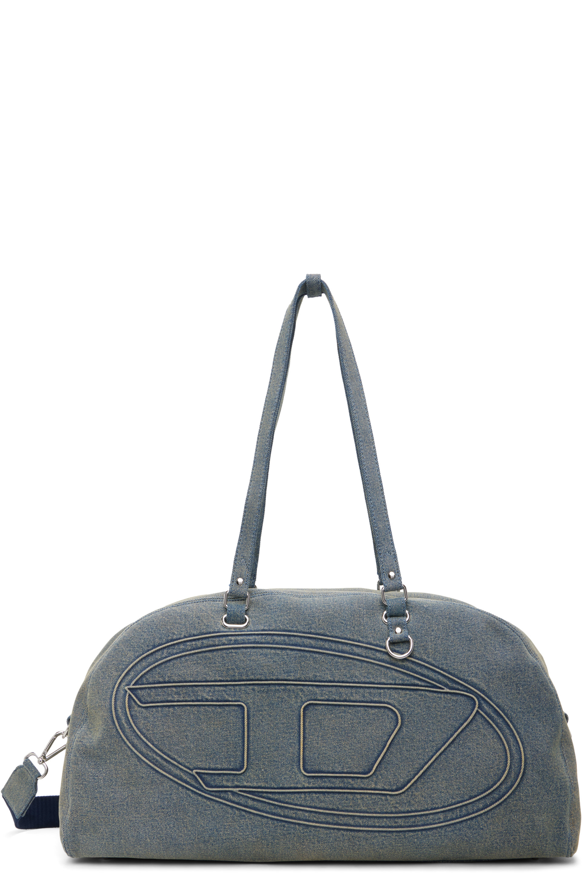 Diesel - Sac de sport Dome bleu à logo 1DR