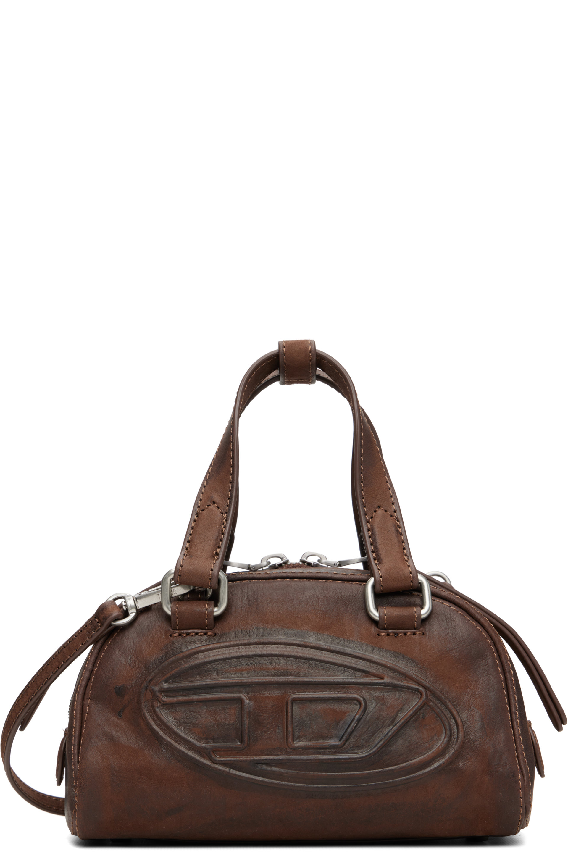 Diesel - Brown 1DR Dome Soft Crossbody Bag