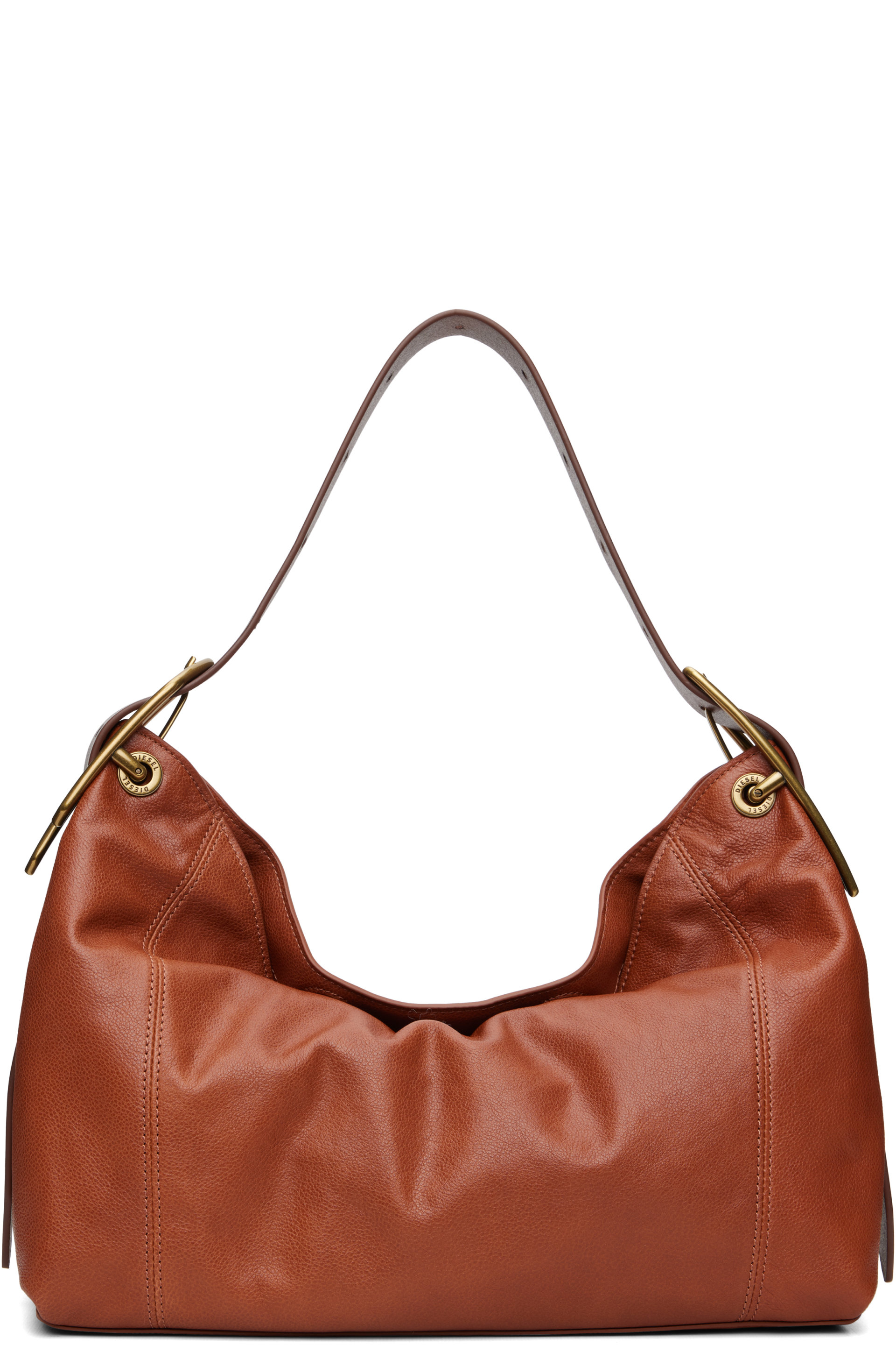 Diesel - Brown D-Line Shoulder Bag