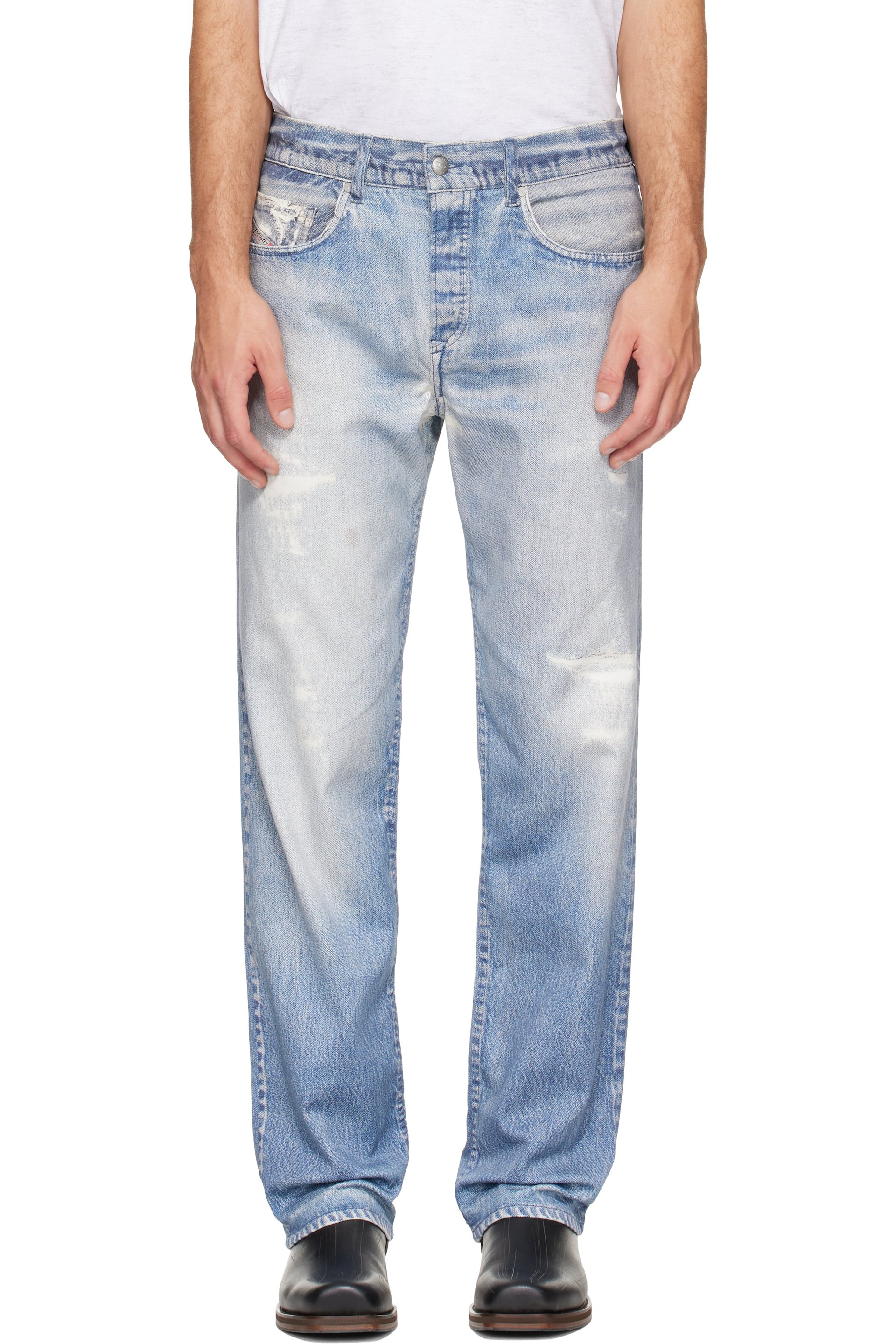 Diesel - Blue 2090 D-Veekley Joggjeans Trousers