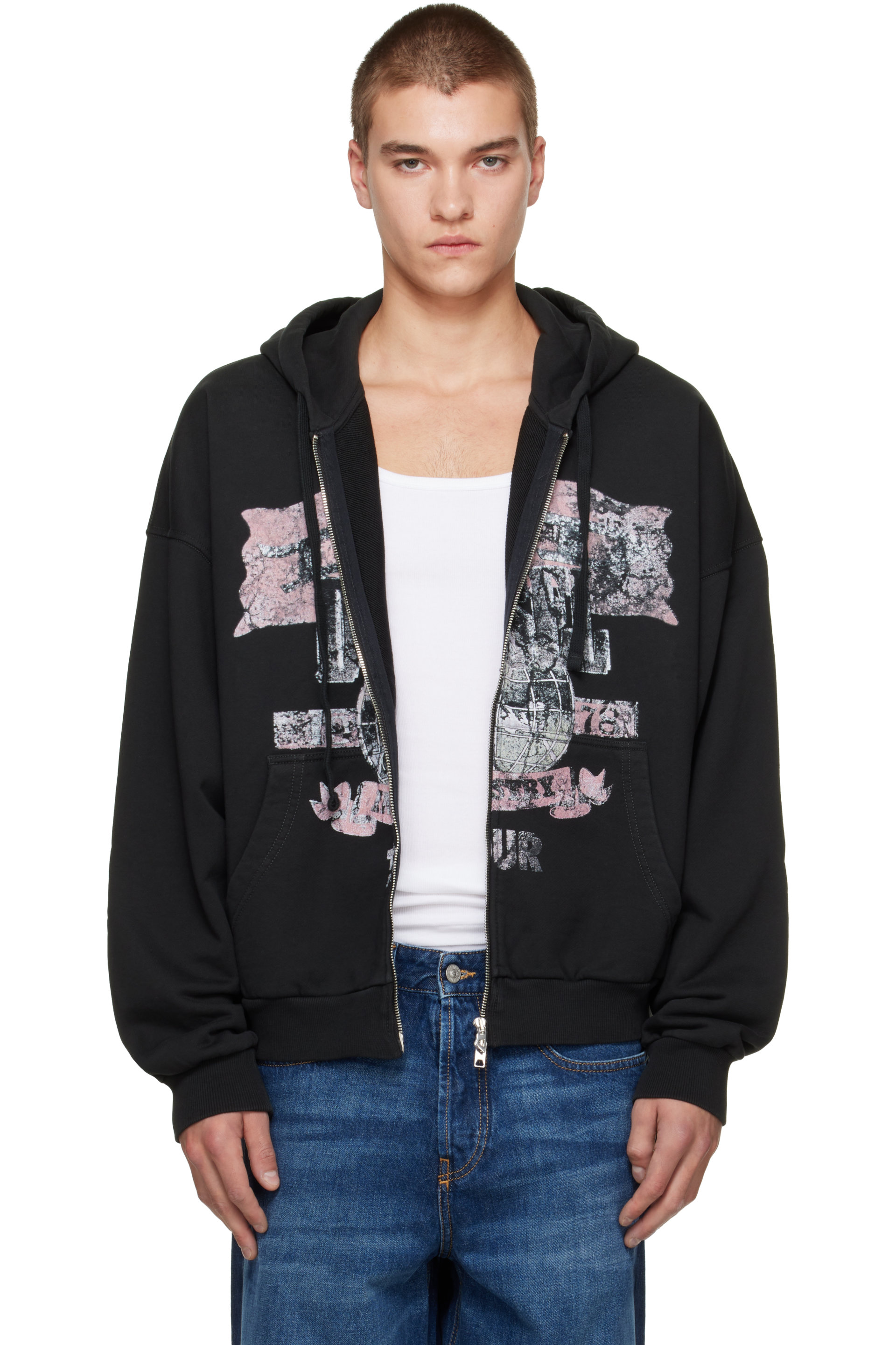 Diesel - Black S-Will-Zip Hoodie