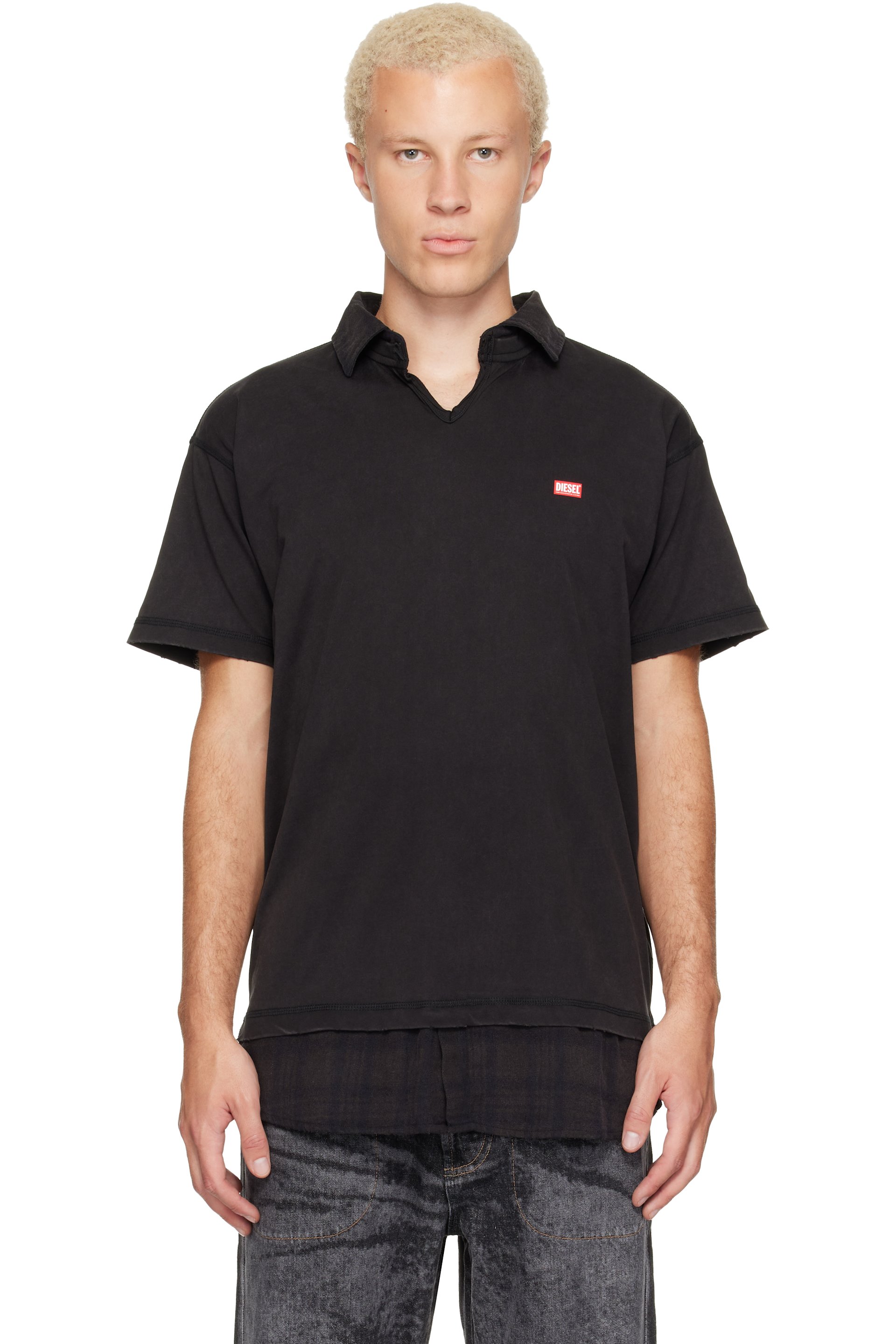 Diesel - Polo Ansel noir