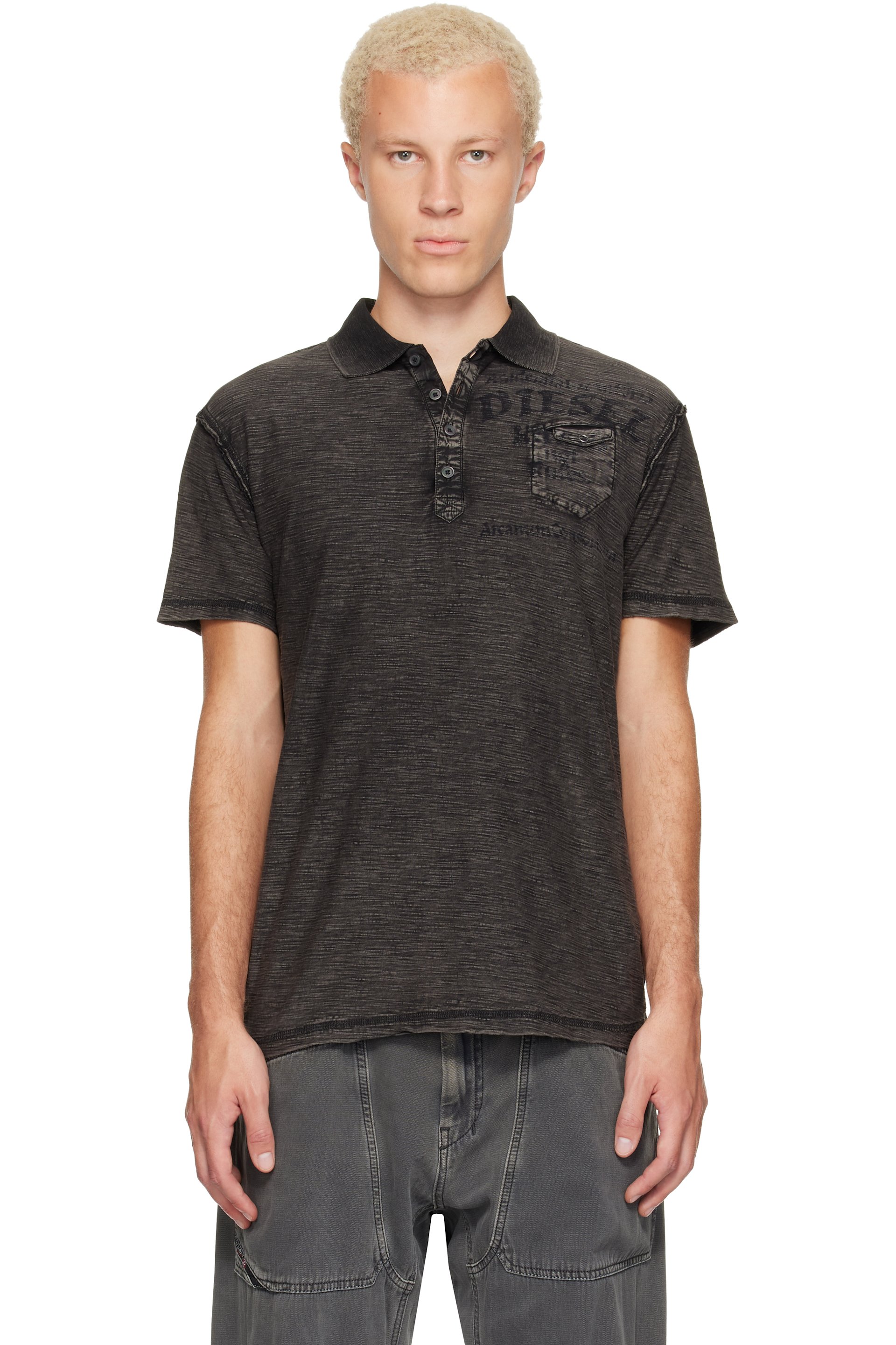 Diesel - Polo Ardy gris