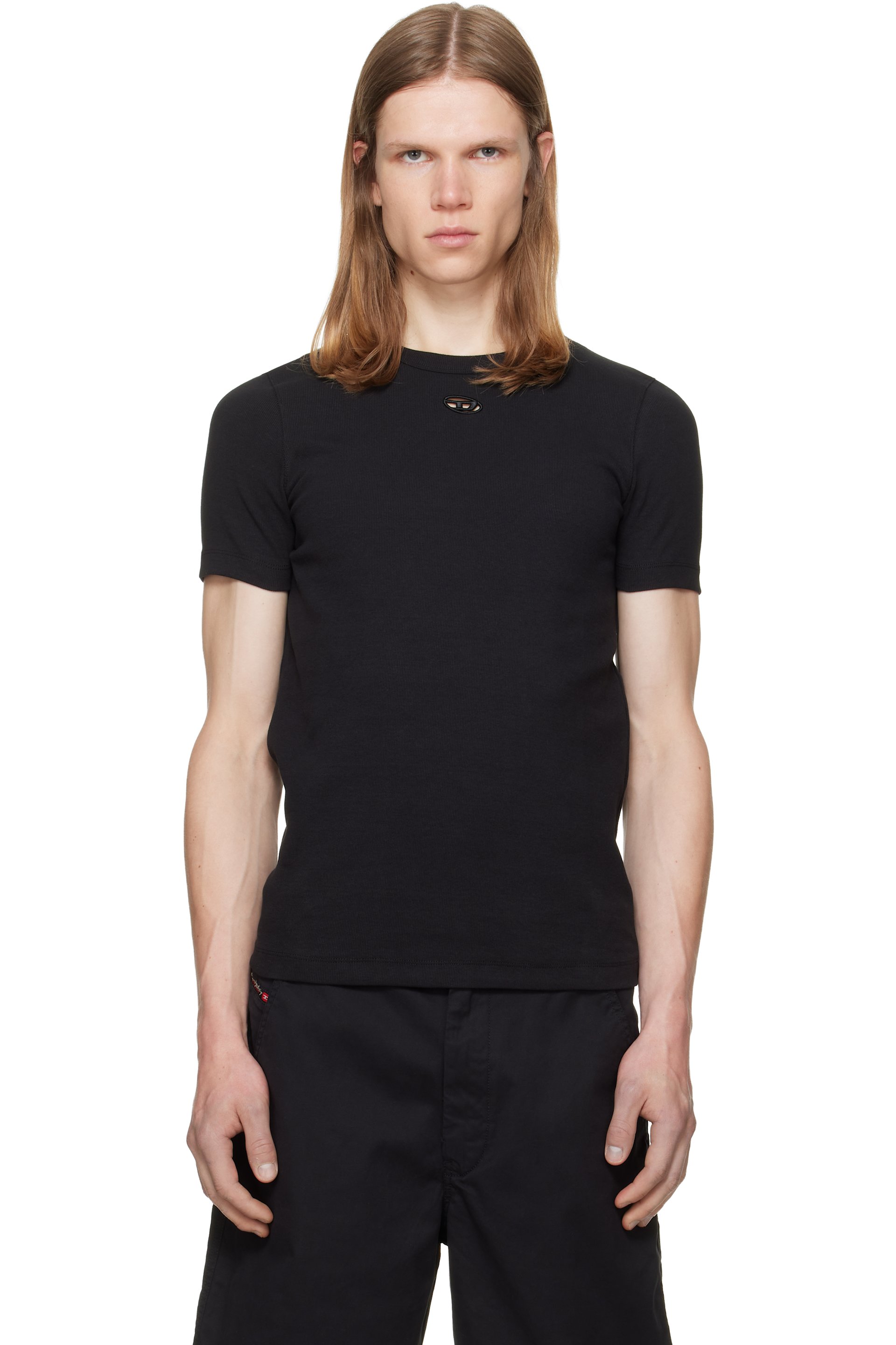 Diesel - Black T-Ribber Dco T-shirt