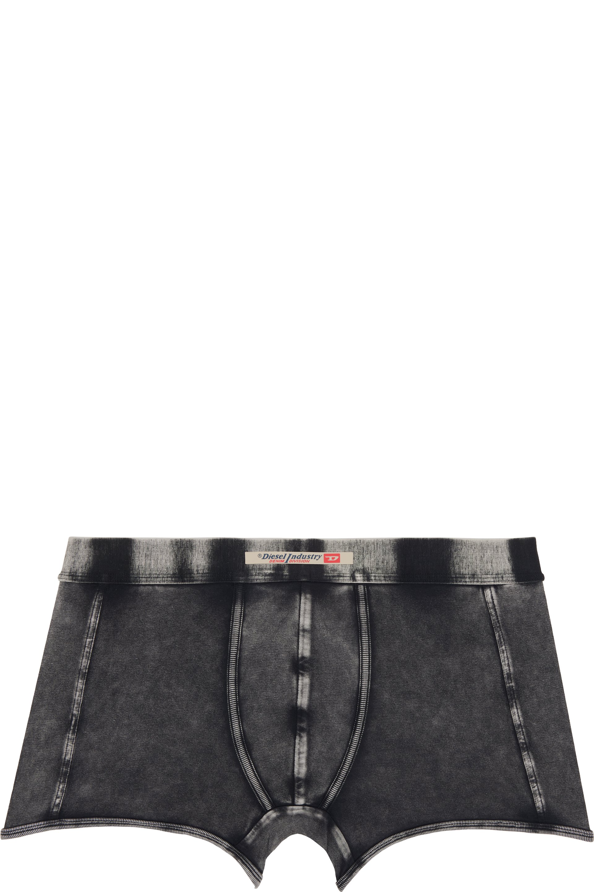 Diesel - Black Denim-Effect Boxer Briefs