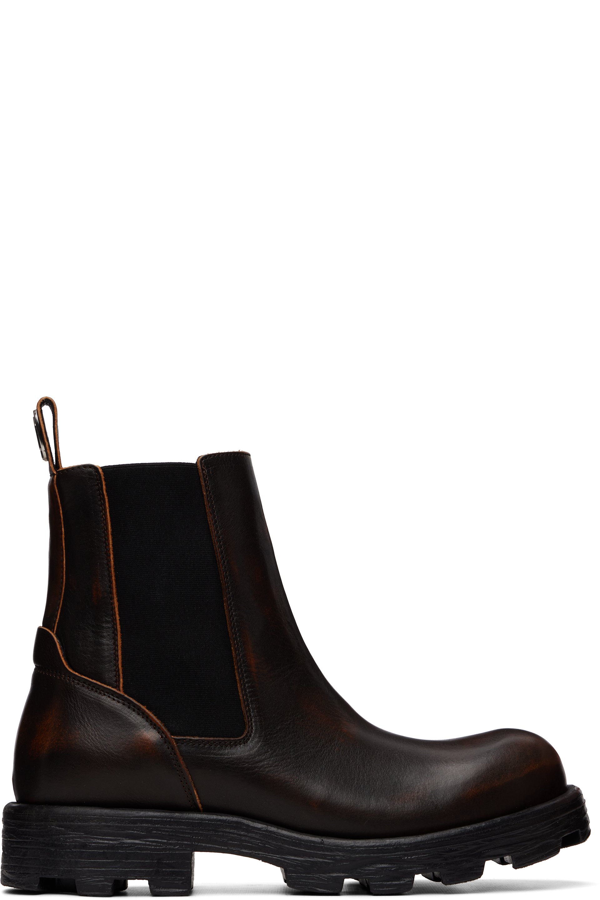 Diesel - Brown D-Hammer-Chelsea Boots