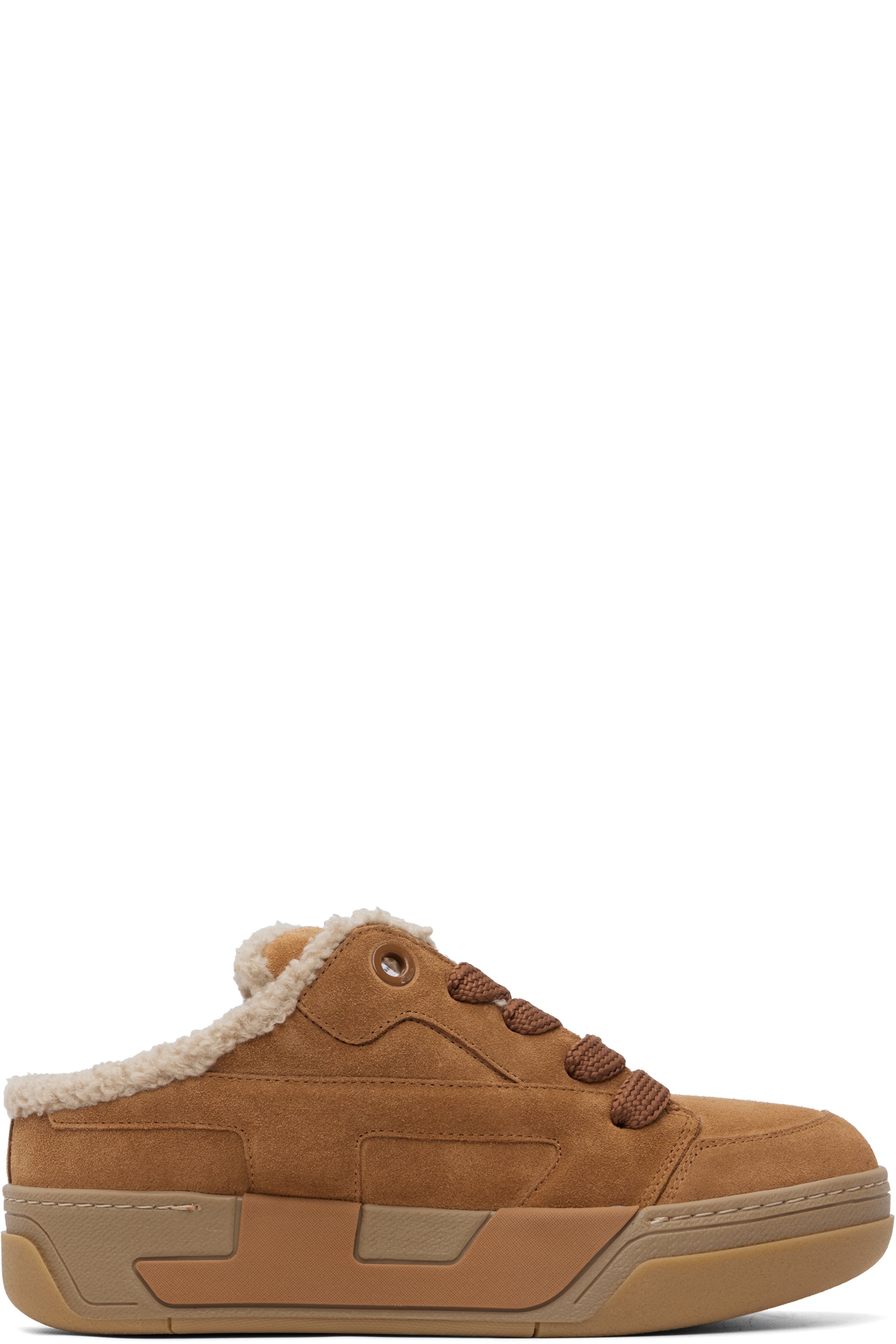 Diesel - Tan S-D-Ollie Mule Sneakers