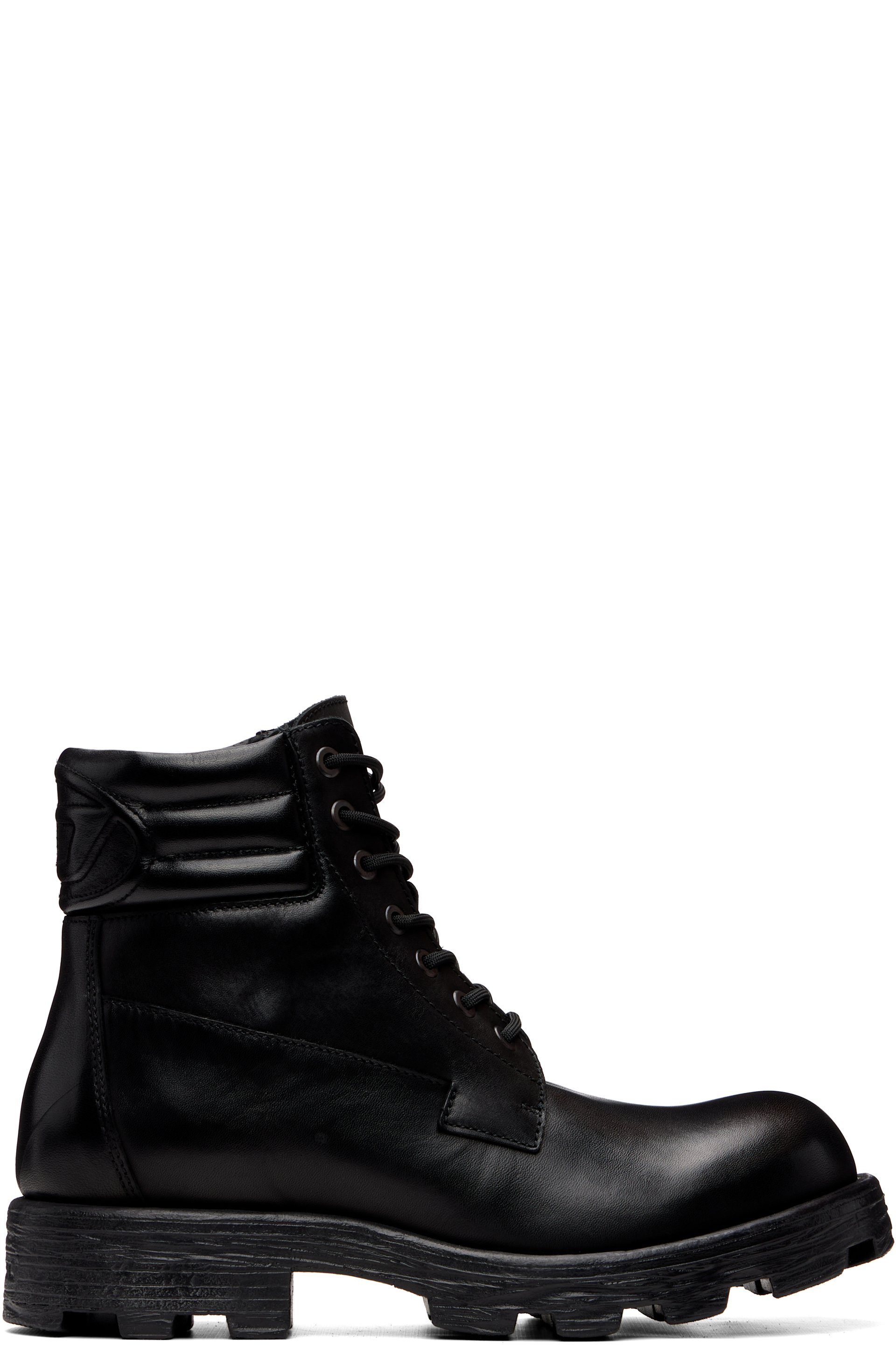 Diesel - Black D-Hammer Combat Boots