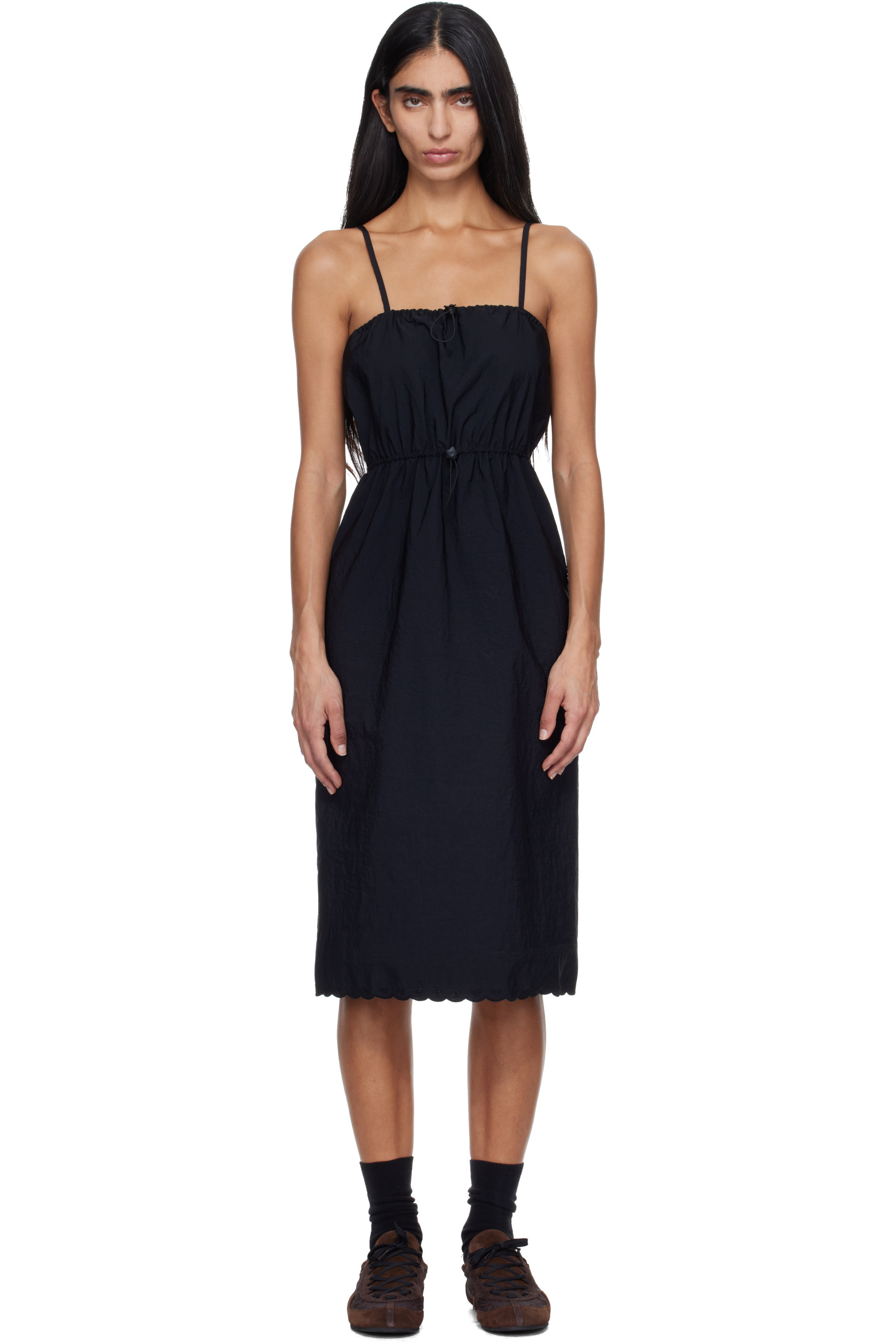 Cecilie Bahnsen - Robe midi Barr noire
