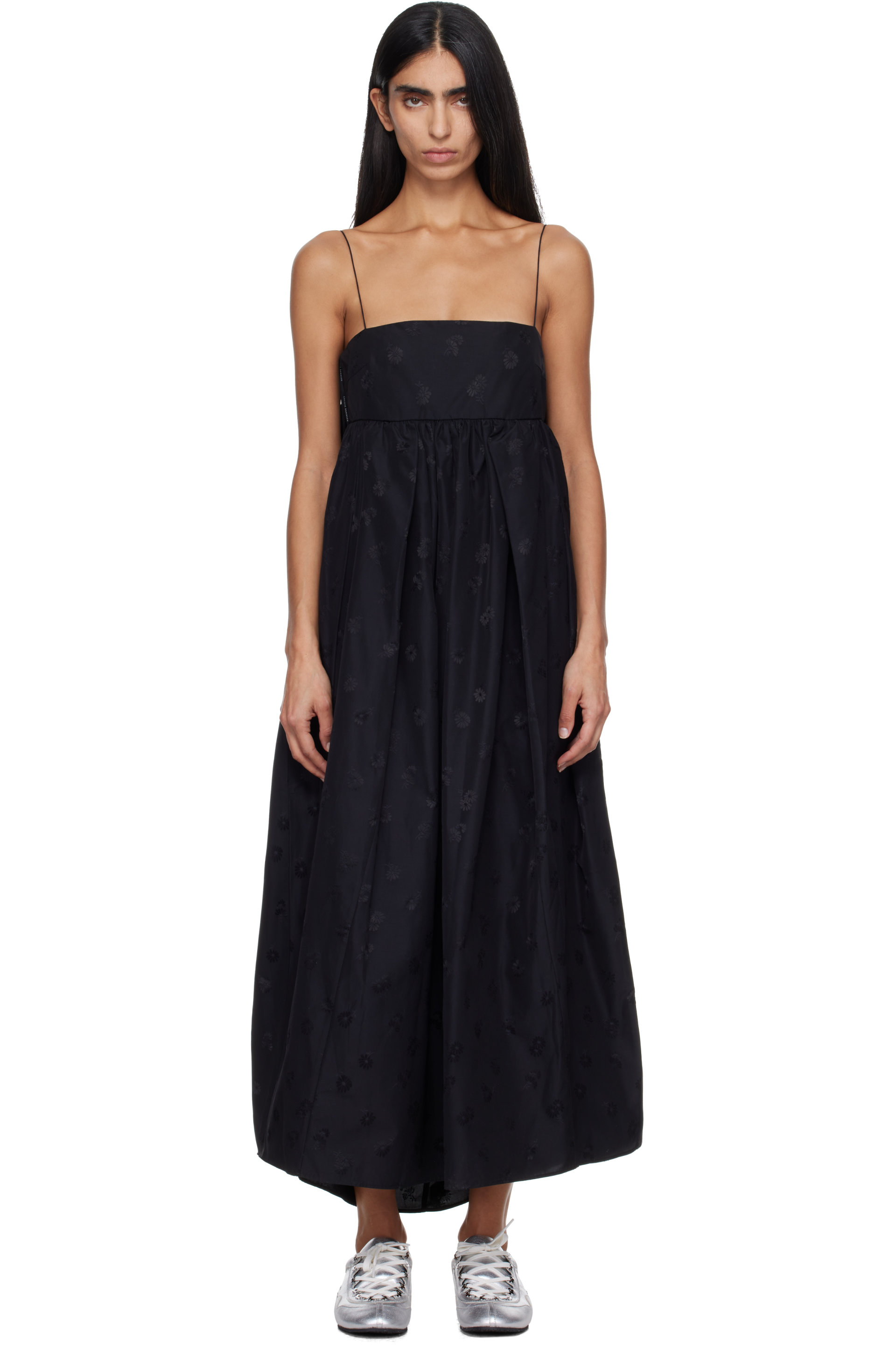 Cecilie Bahnsen - Robe longue Vilma noire