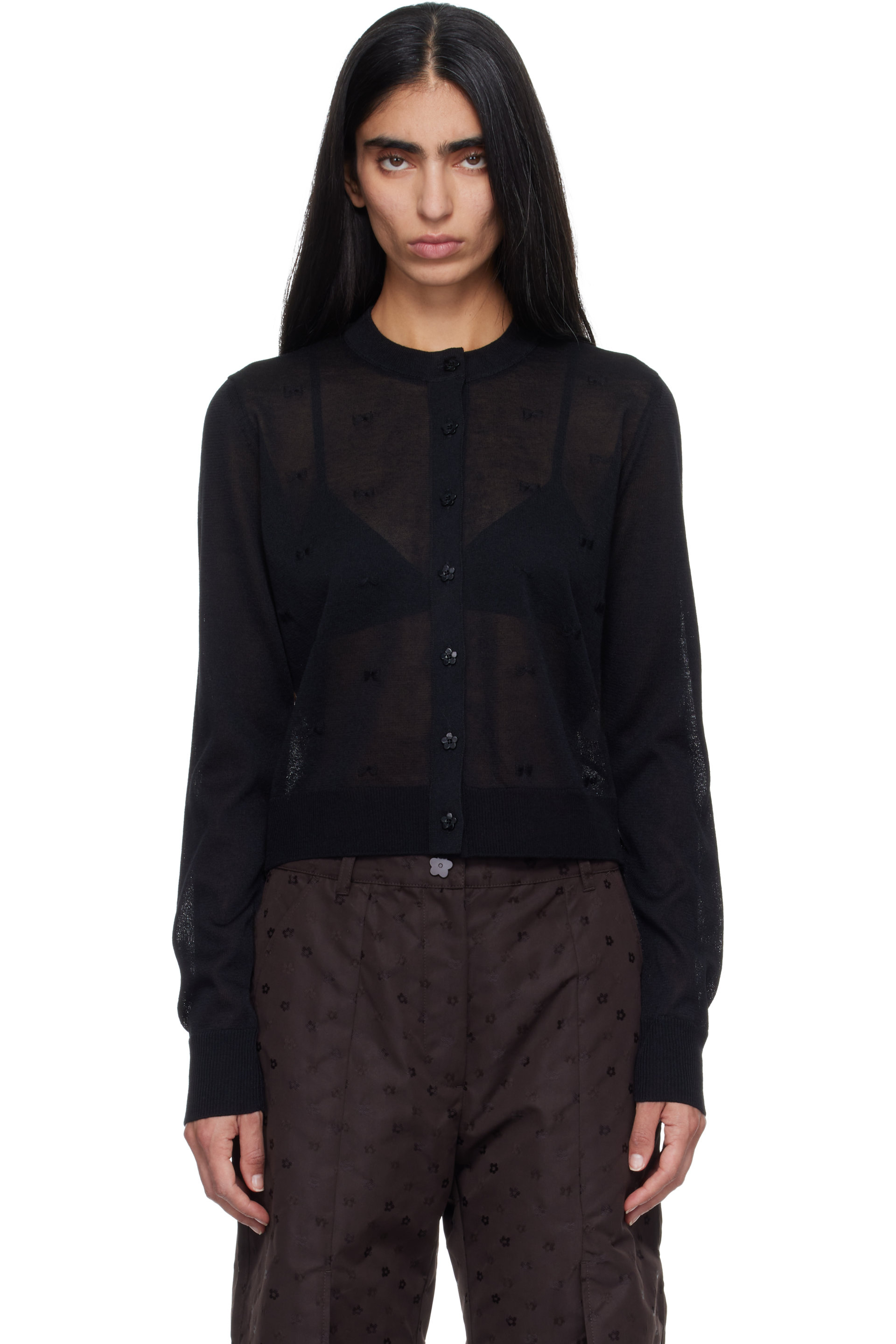 Cecilie Bahnsen - Cardigan Floh noir